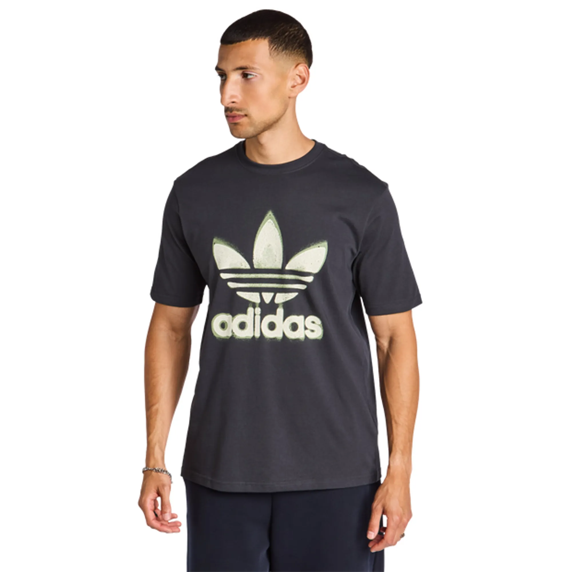 Adidas  Men T-Shirts - Grey