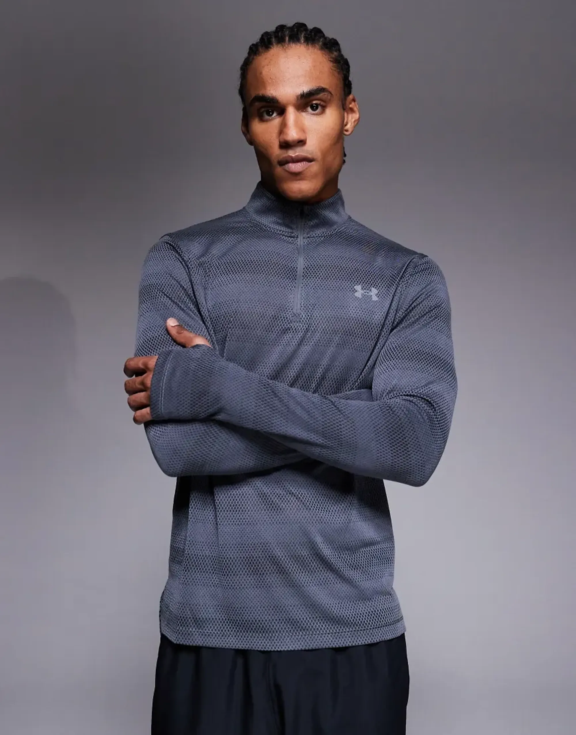 Under Armour  Velociti Men's ¼ Zip Castlerock / Reflective S