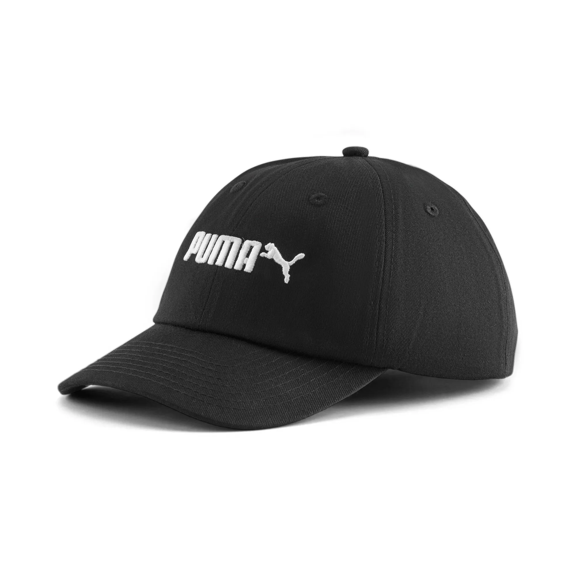 PUMA Essentials No. 2 Logo Kids' Cap in Black | Size Youth