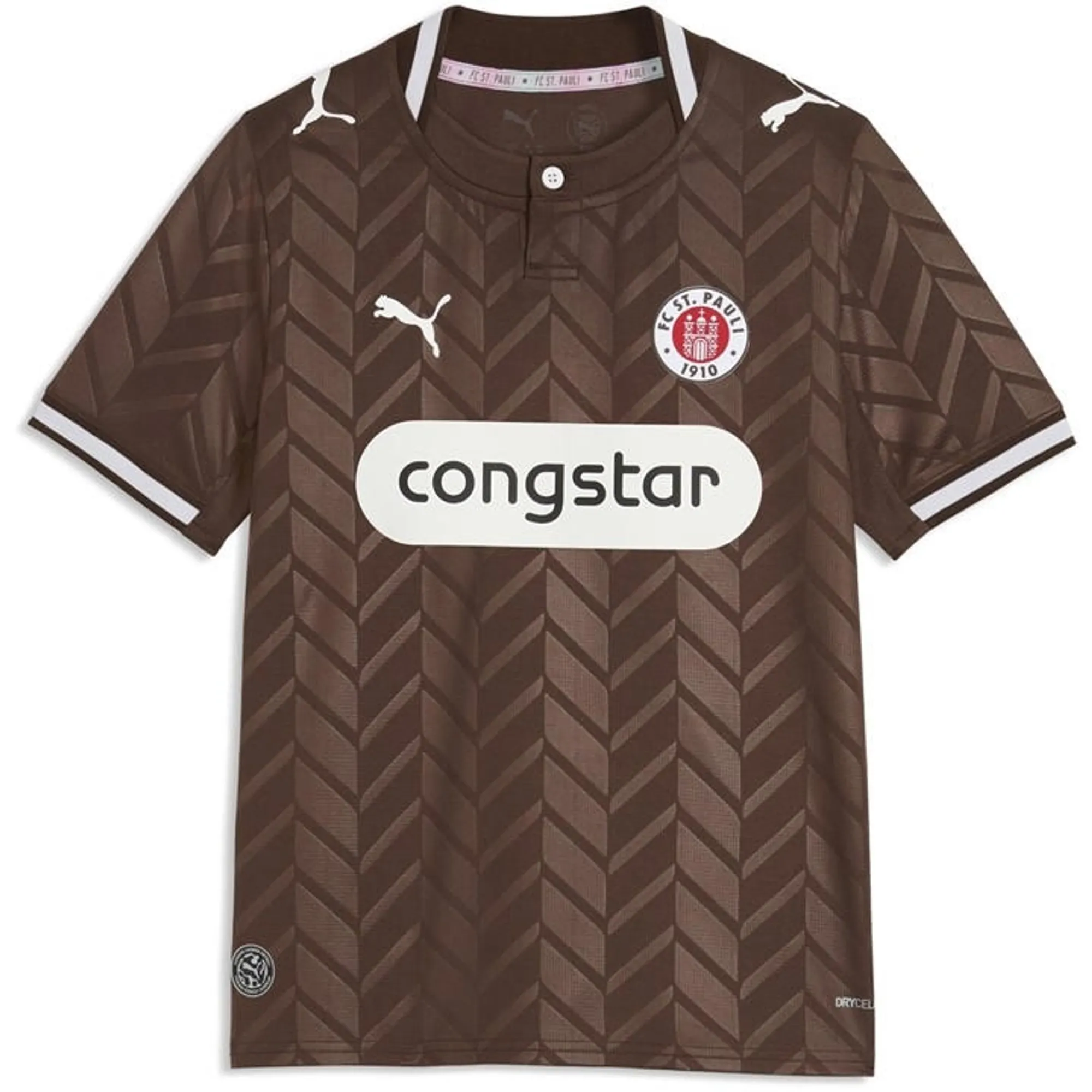 PUMA FC St. Pauli 26/27 Home Jersey Youth in Brown | Size 11-12 Youth