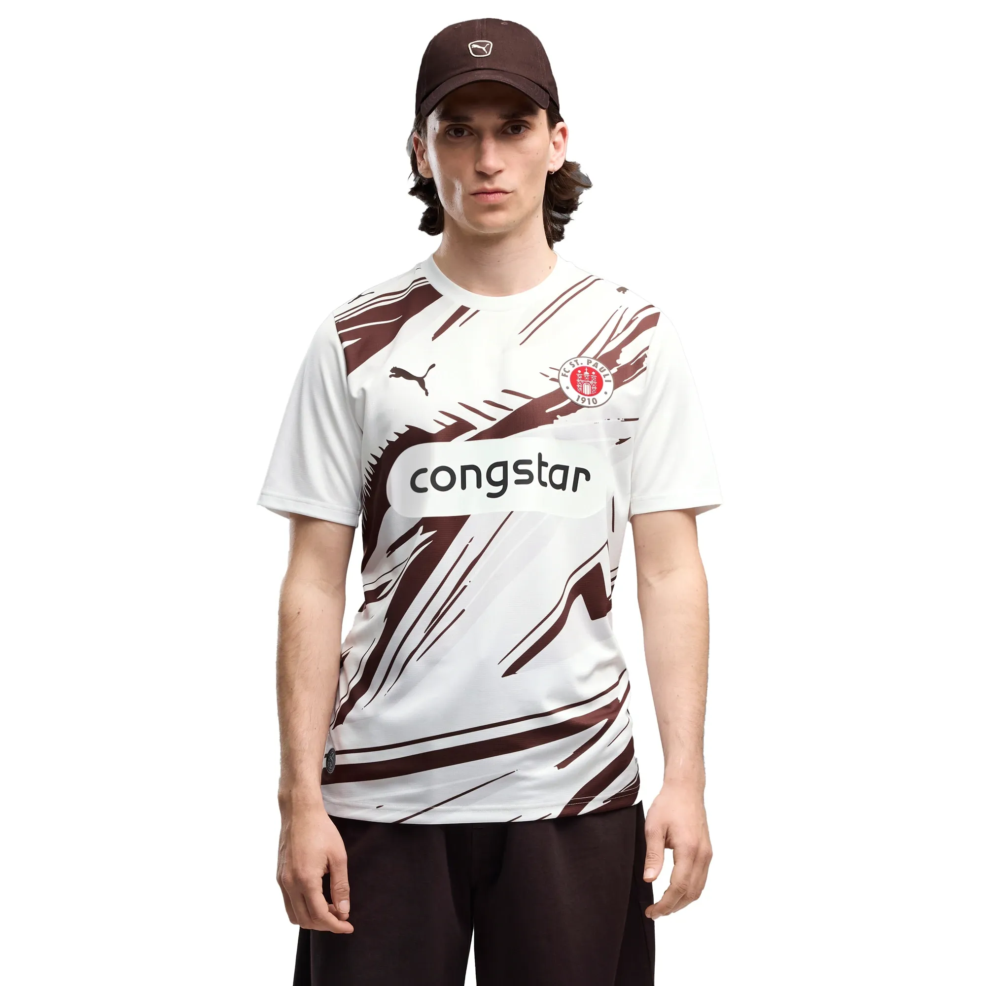 PUMA FC St. Pauli 26/27 Away Jersey Men in White | Size 3XL