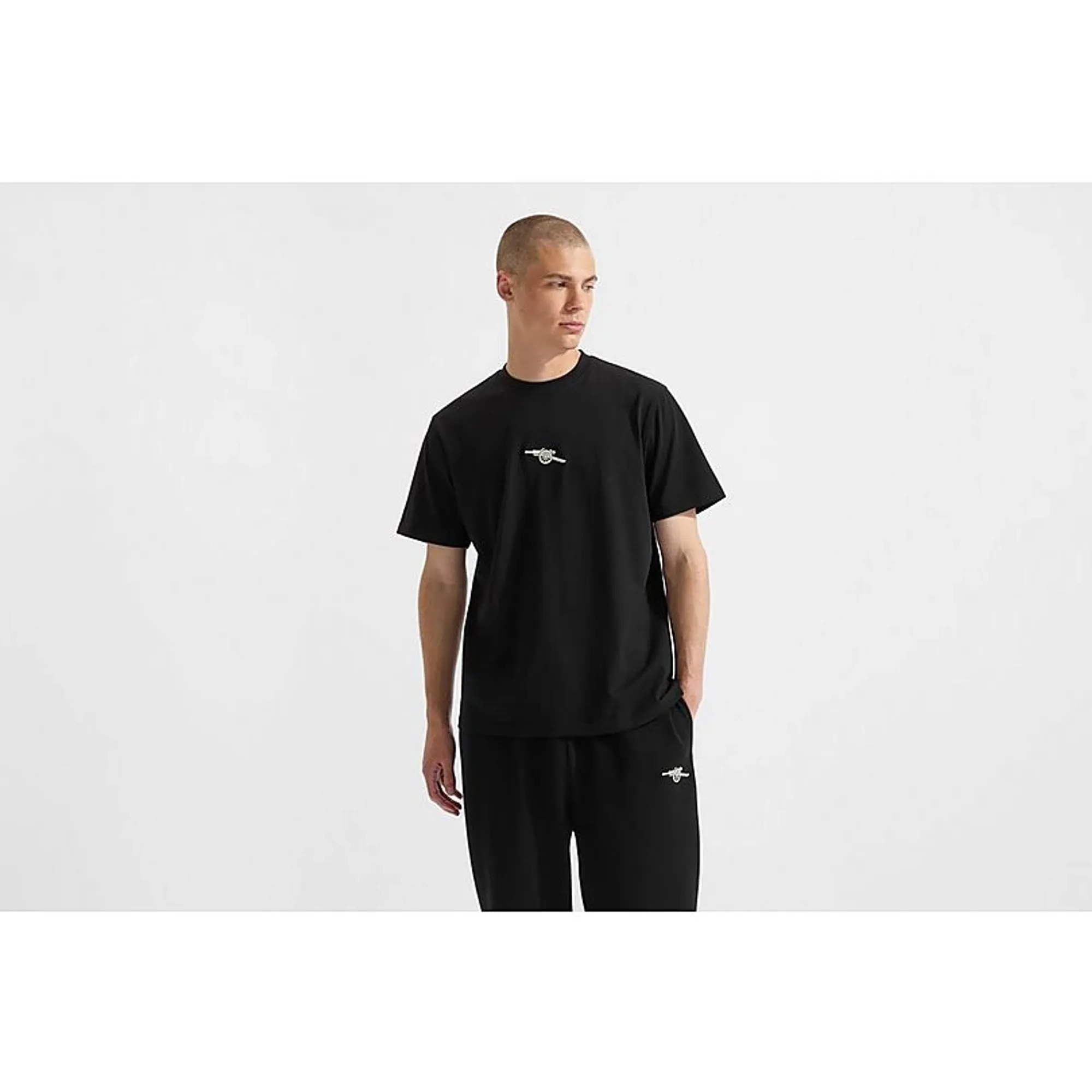 Arsenal Essentials Black T-Shirt, Black
