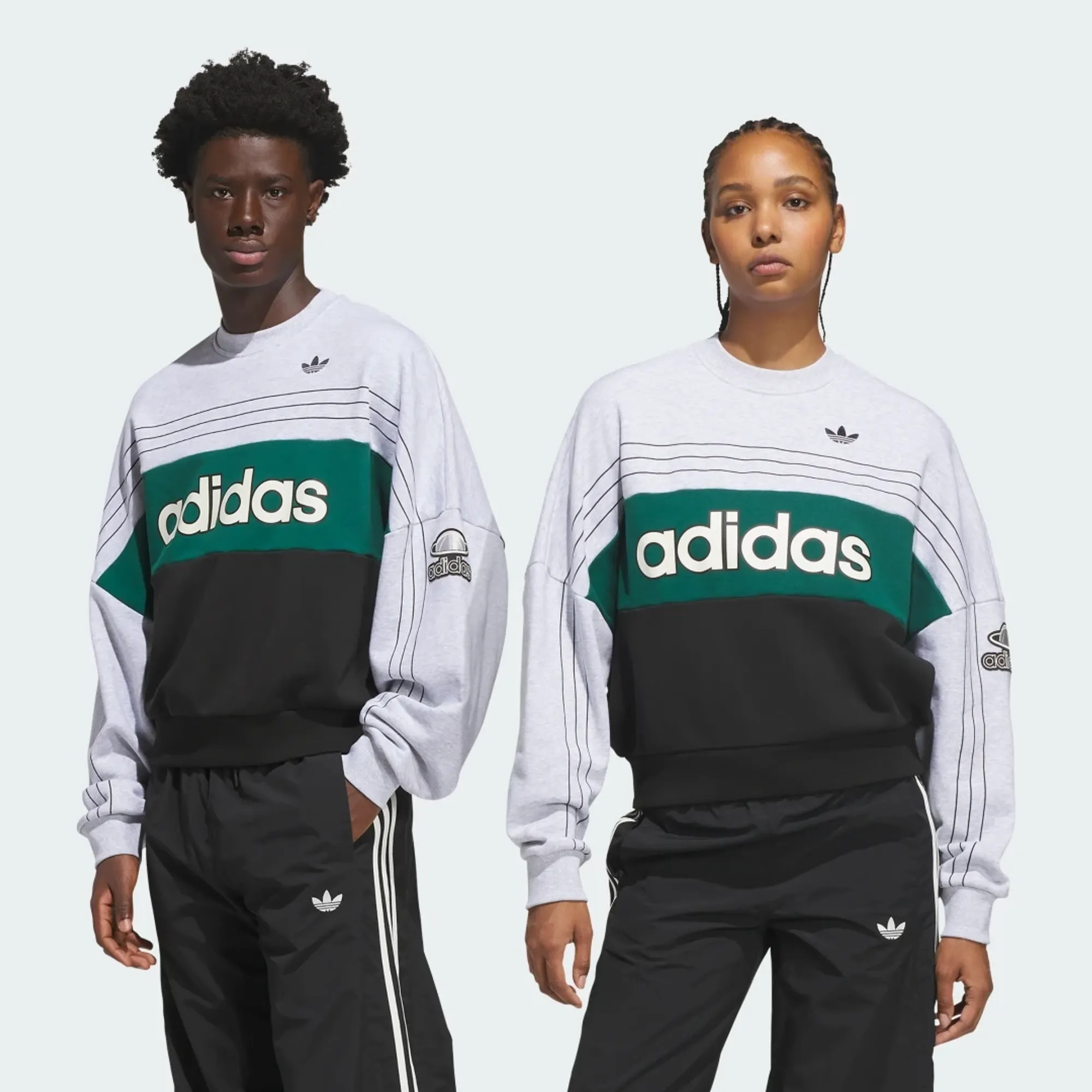adidas ORIGINALS VARSITY CREWNECK Sweatshirt