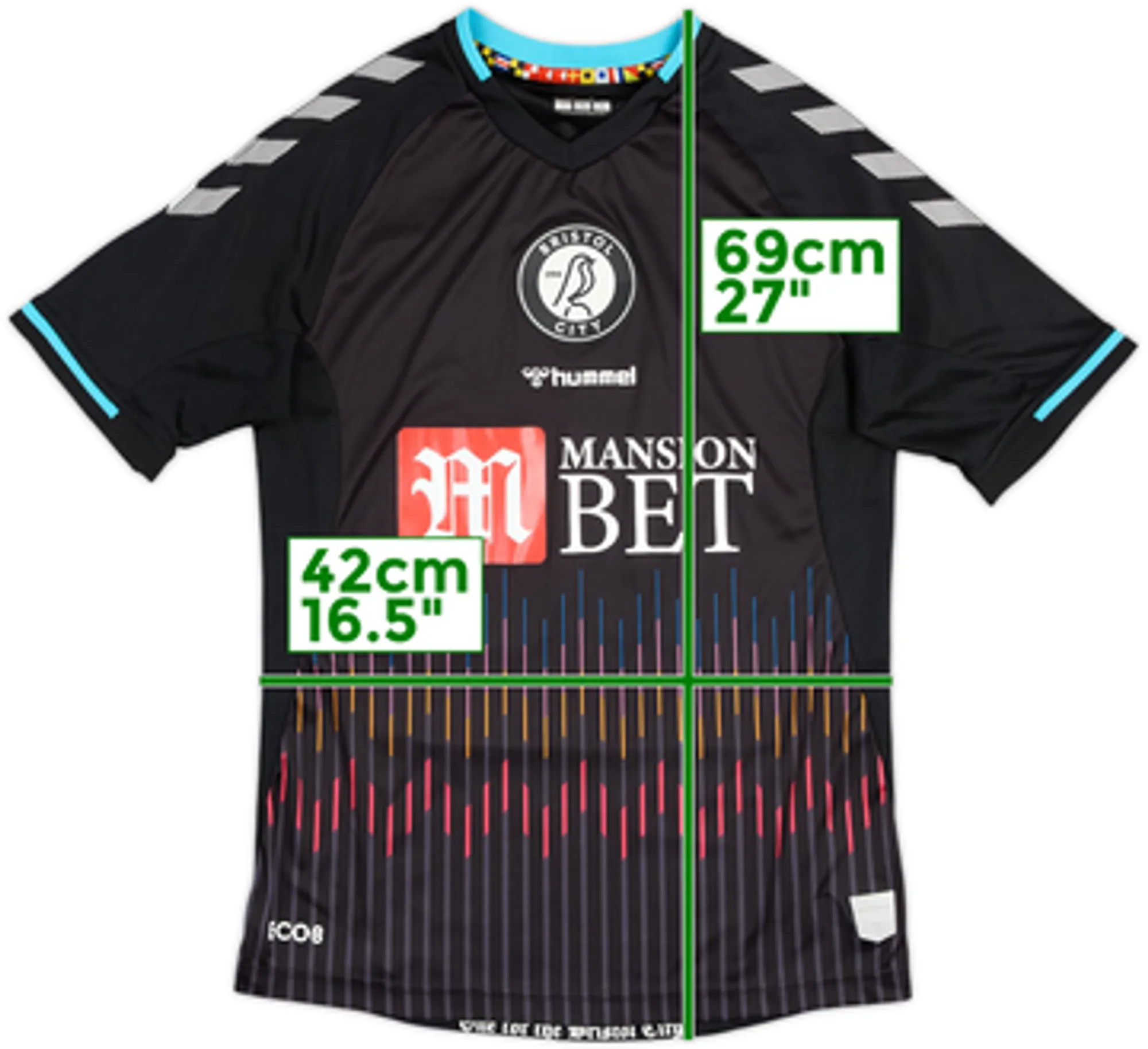 2021-22 Bristol City Away Shirt - 8/10 - (S)
