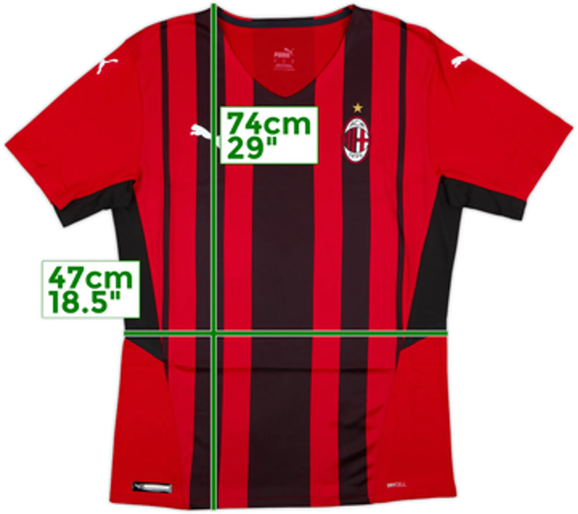 2021-22 AC Milan Prototype Home Shirt - 10/10 - (L)
