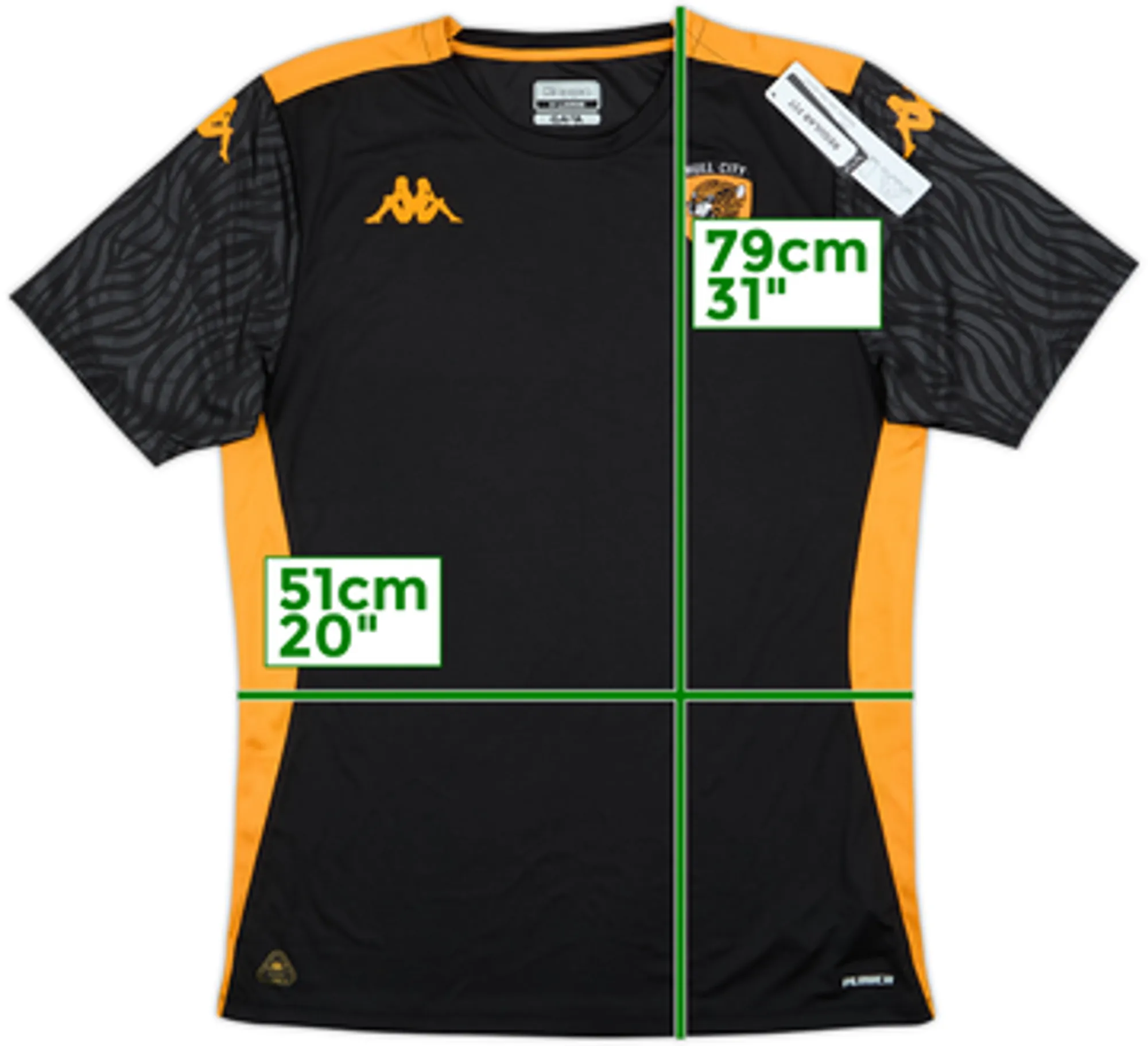2024-25 Hull City Kappa Training Shirt (XL)