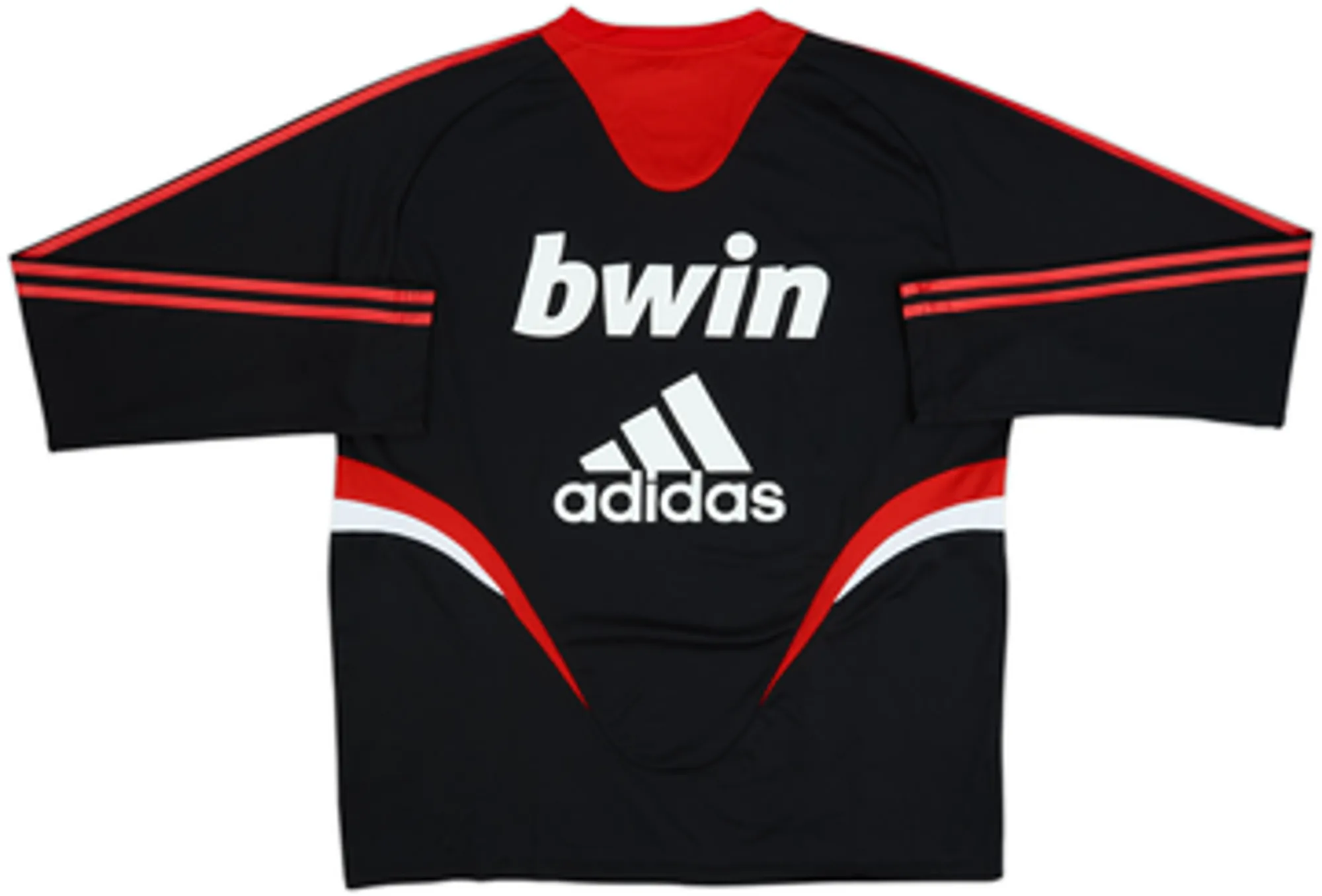 2008-09 AC Milan adidas Formotion Training L/S Shirt - 8/10 - (XL)