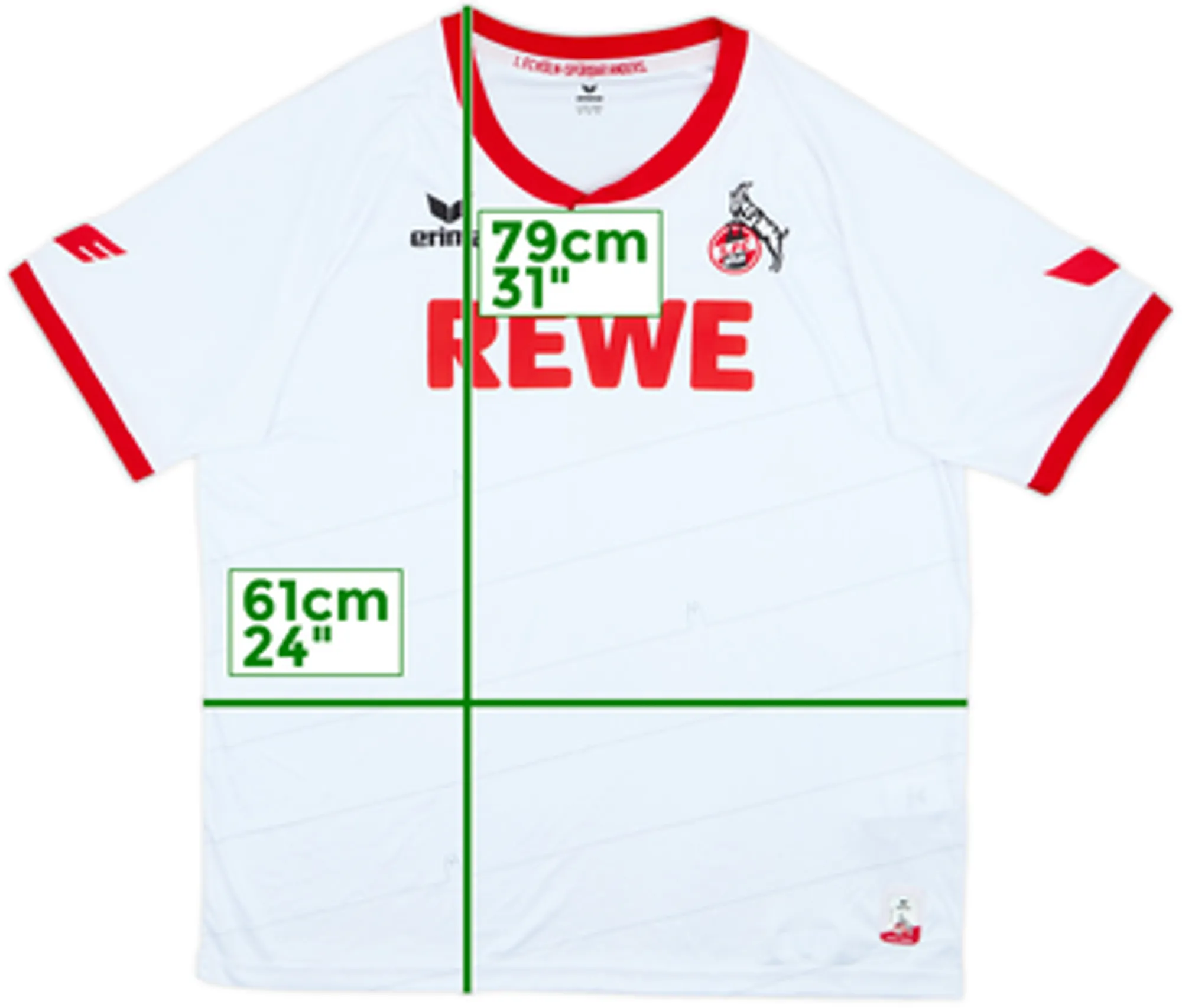2015-16 FC Koln Home Shirt - 8/10 - (3XL)
