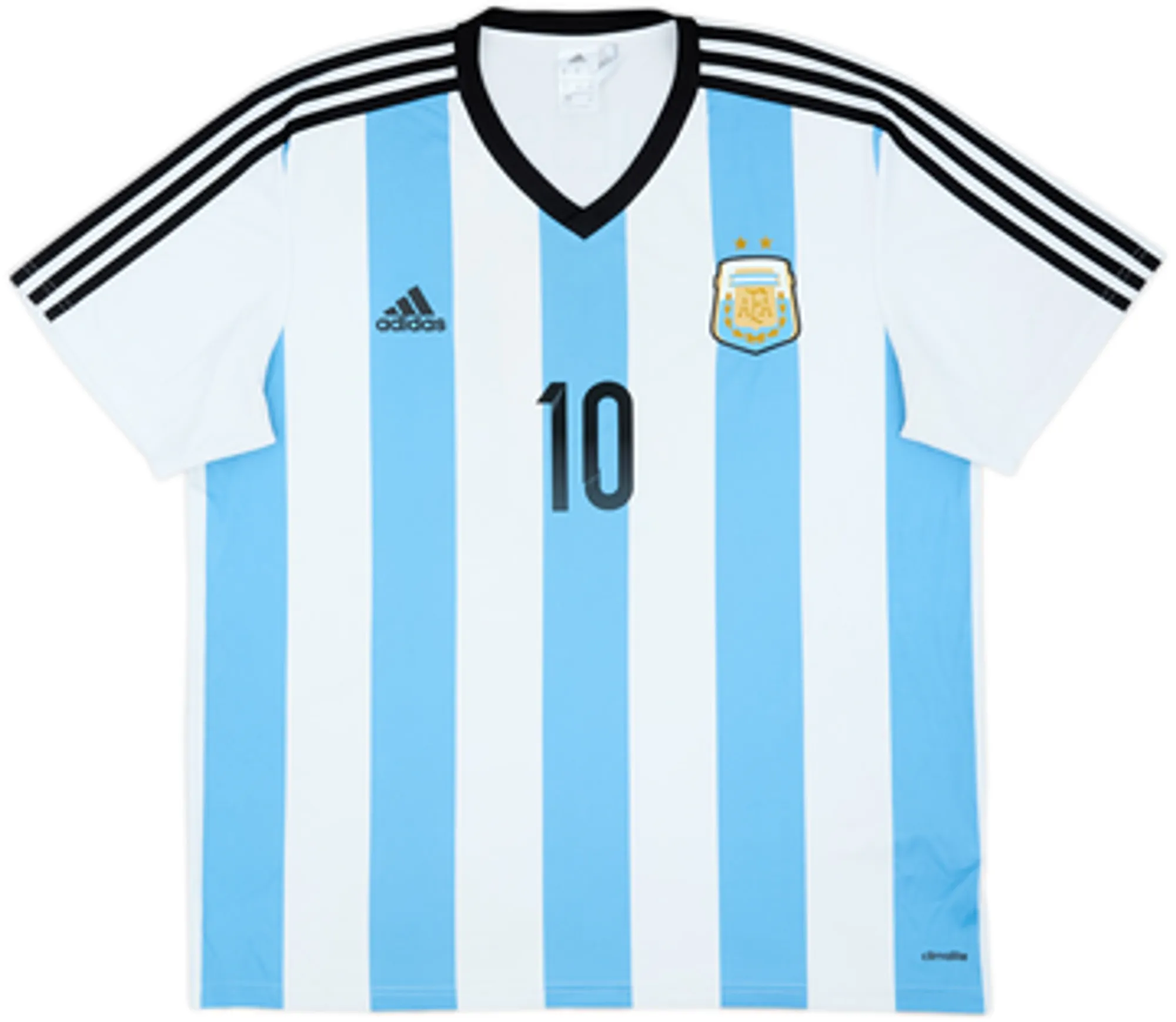2013-15 Argentina Basic Home Shirt Messi #10 - 7/10 - (S)