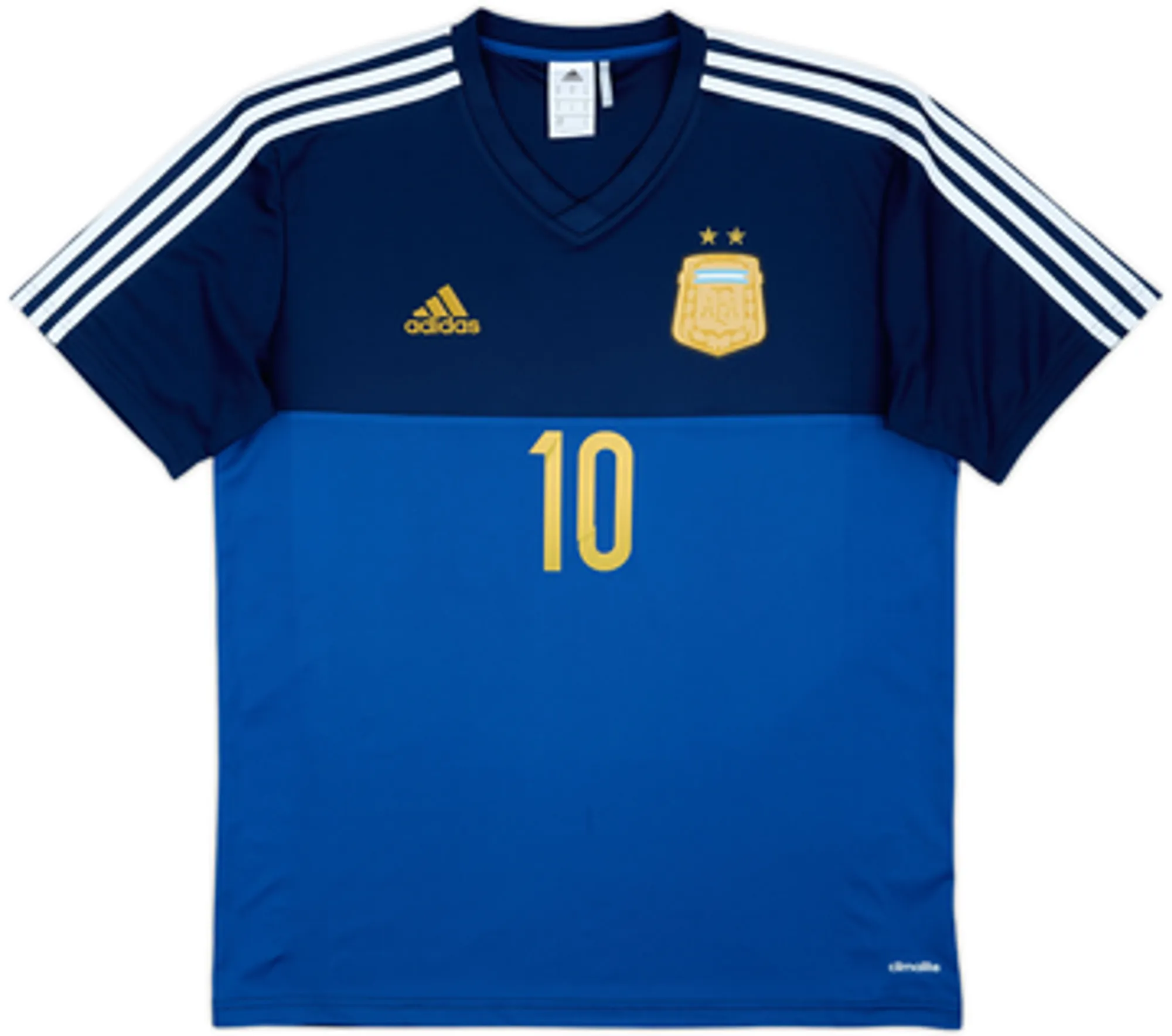 2013-15 Argentina Basic Away Shirt Messi #10 - 6/10 - (M)