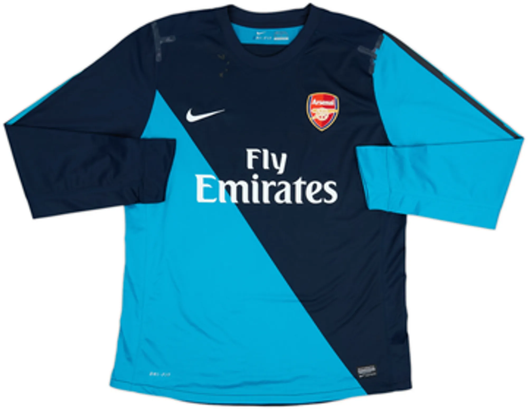 2011-12 Arsenal Prototype Player Issue Away L/S Shirt Henry #12 - 6/10 - (XL)