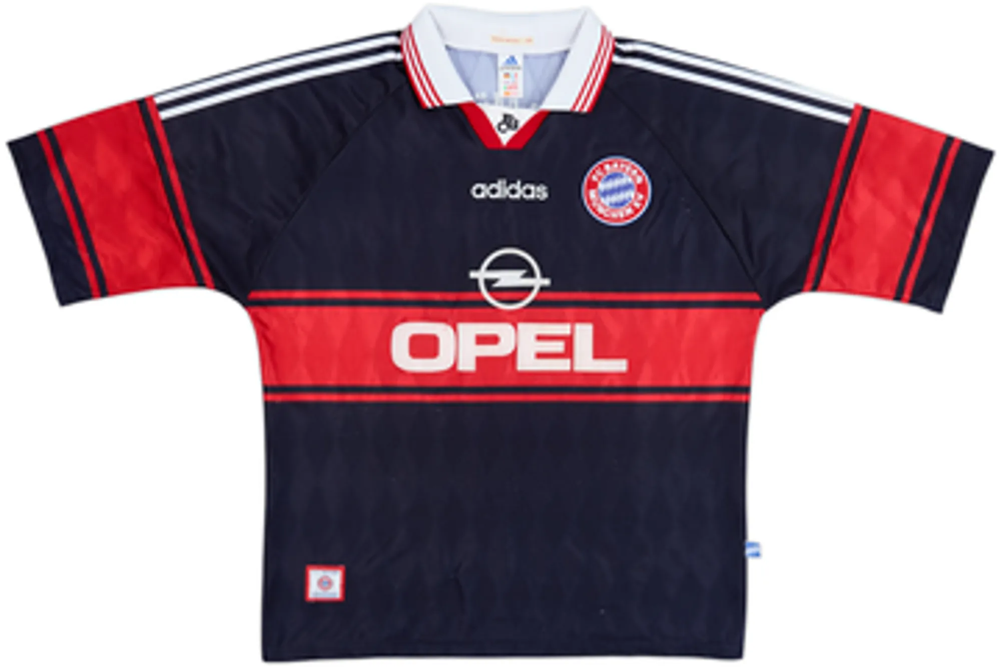 1997-99 Bayern Munich Home Shirt Lizarazu #11 - 8/10 - (XL)