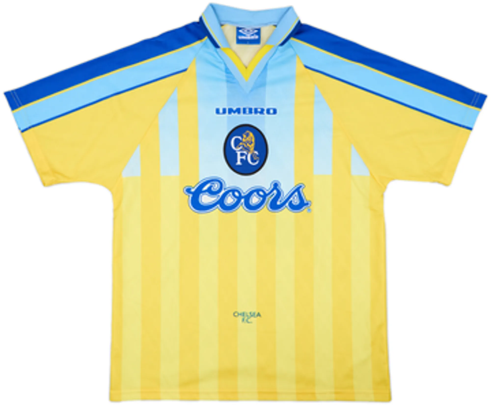 1996-97 Chelsea Away Shirt Zola #25 - 10/10 - (L)