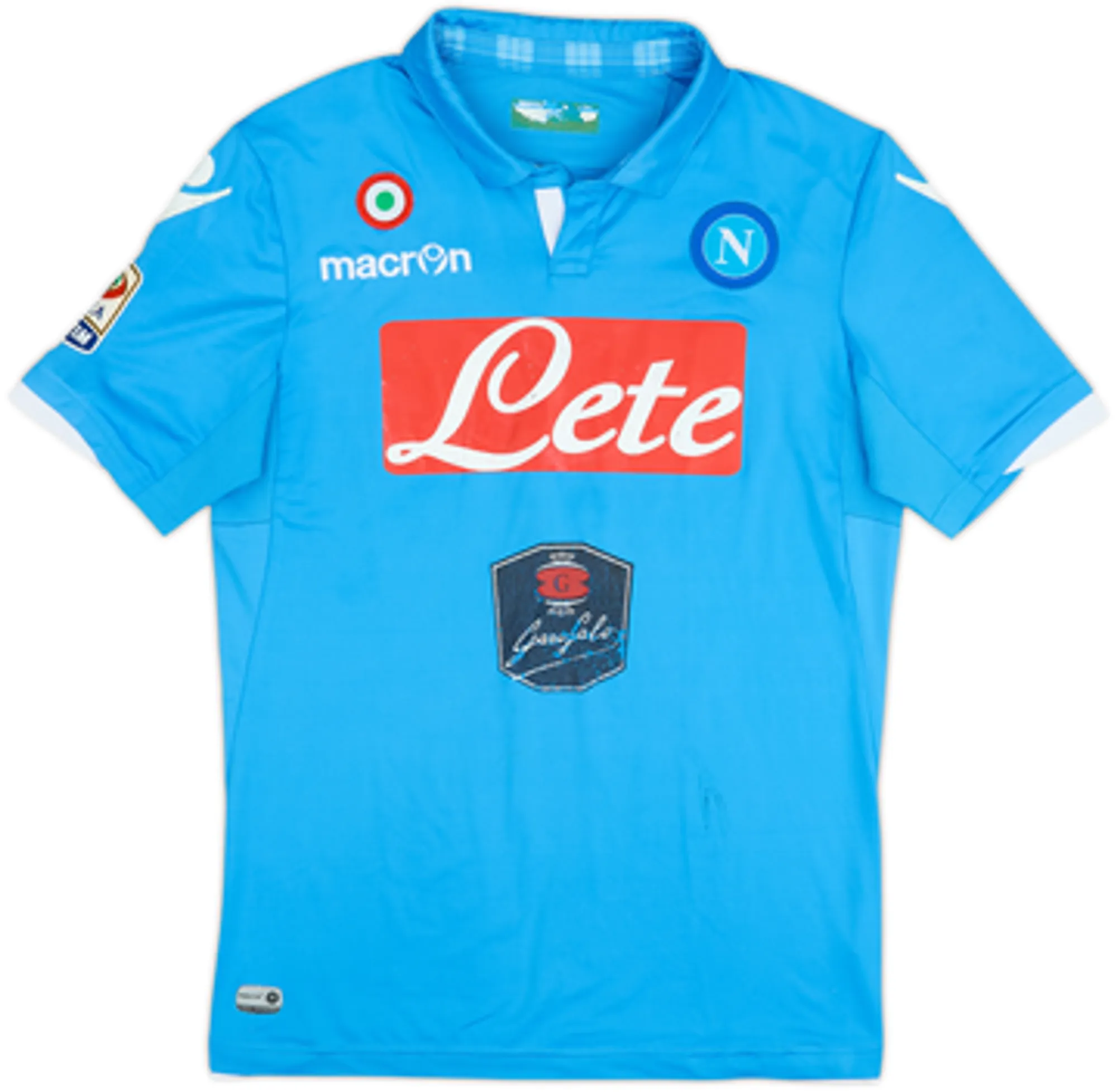 2014-15 Napoli Home Shirt Ghoulam #31 - 4/10 - (M)