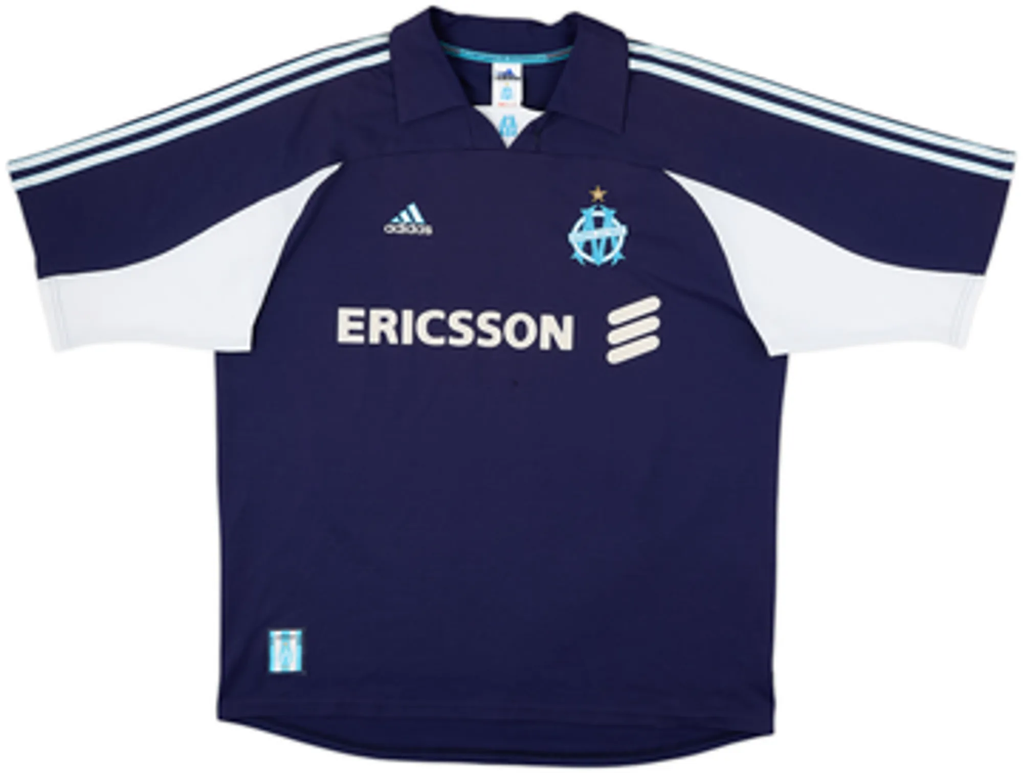 1999-00 Olympique Marseille Away Shirt Pires #7 - 6/10 - (XL)