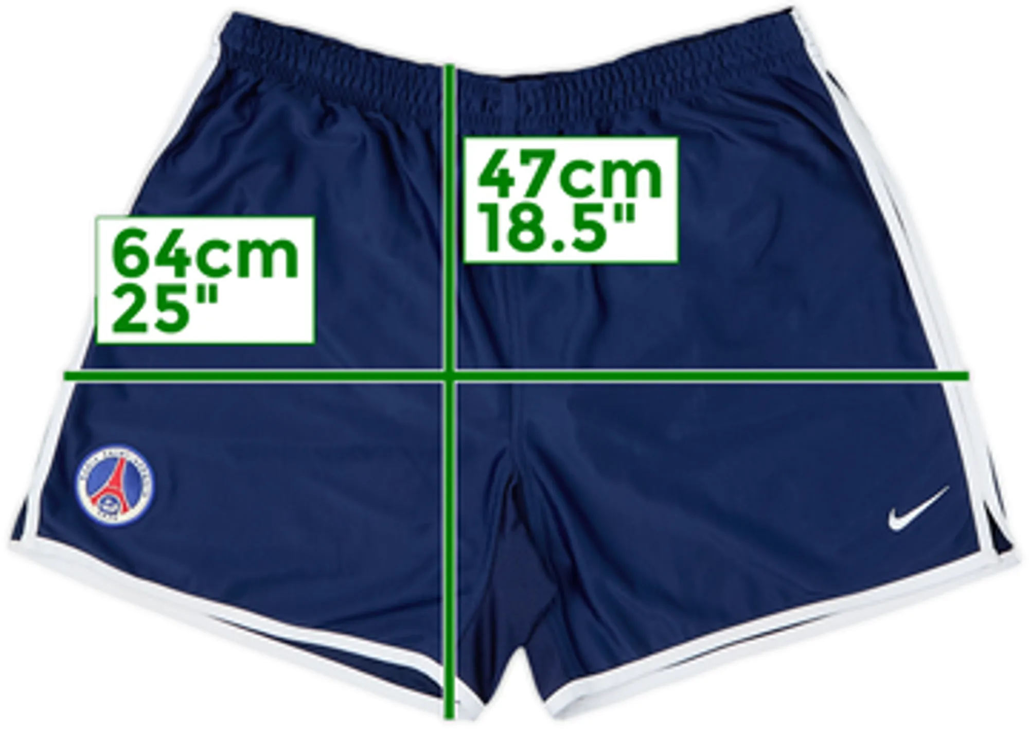 2001-02 Paris Saint-Germain Home Shorts - 8/10 - (XL)