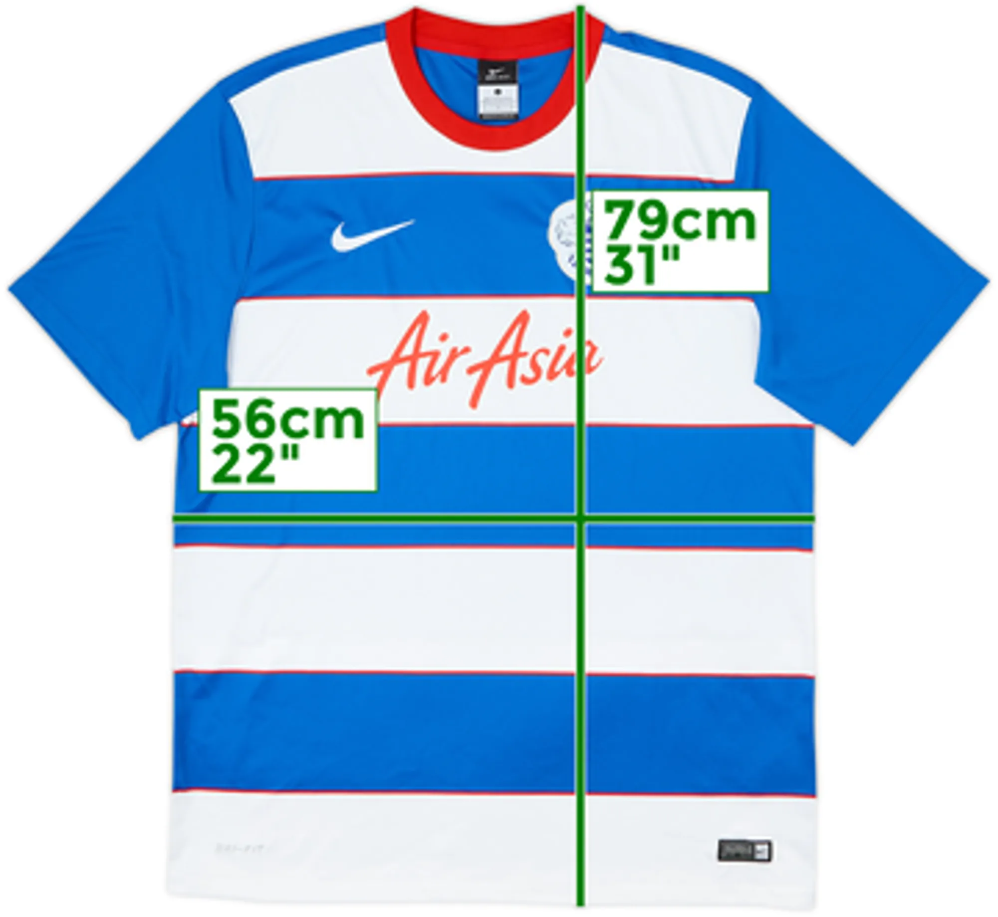 2015-16 QPR Home Shirt - 10/10 - (L)