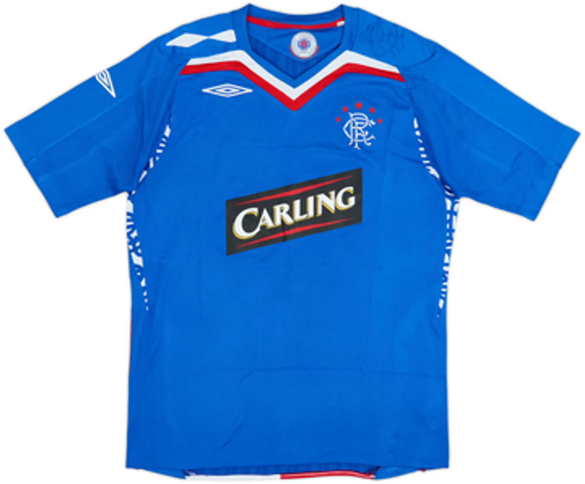 2007-08 Rangers Home Shirt Davis #12 - 8/10 - (M)