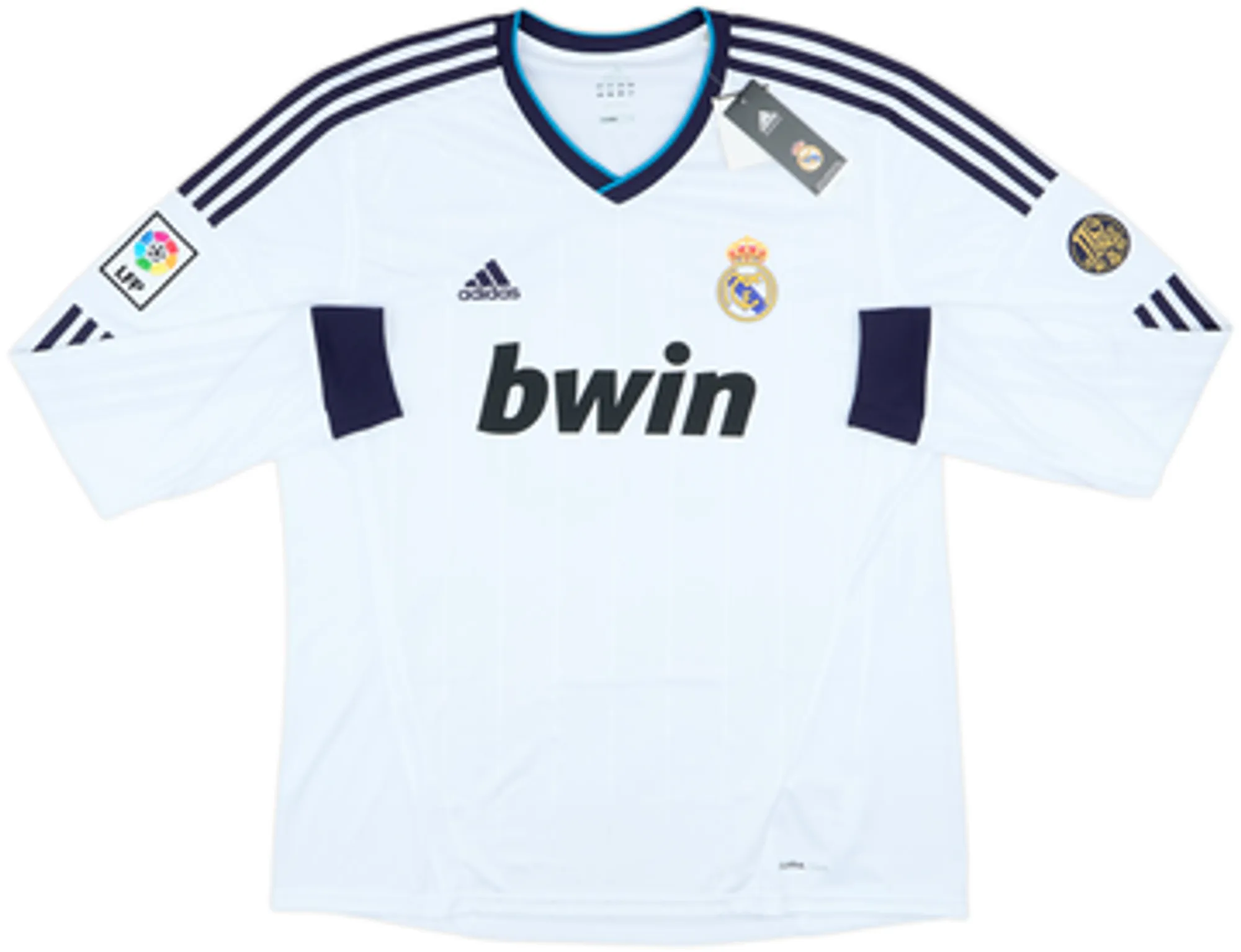 2012-13 Real Madrid Home L/S Shirt Ozil #10 (XL)