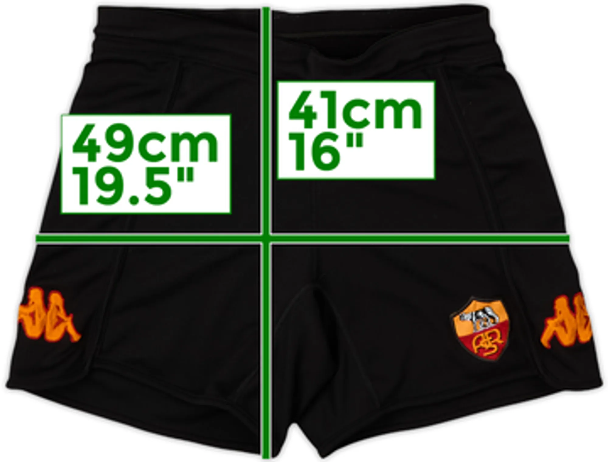 2002-03 Roma Third Shorts - 8/10 - (YXXL)