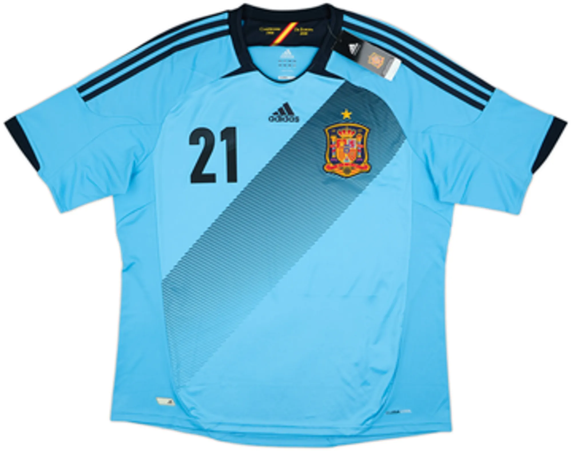 2012-14 Spain Away Shirt Silva #21 (XL)