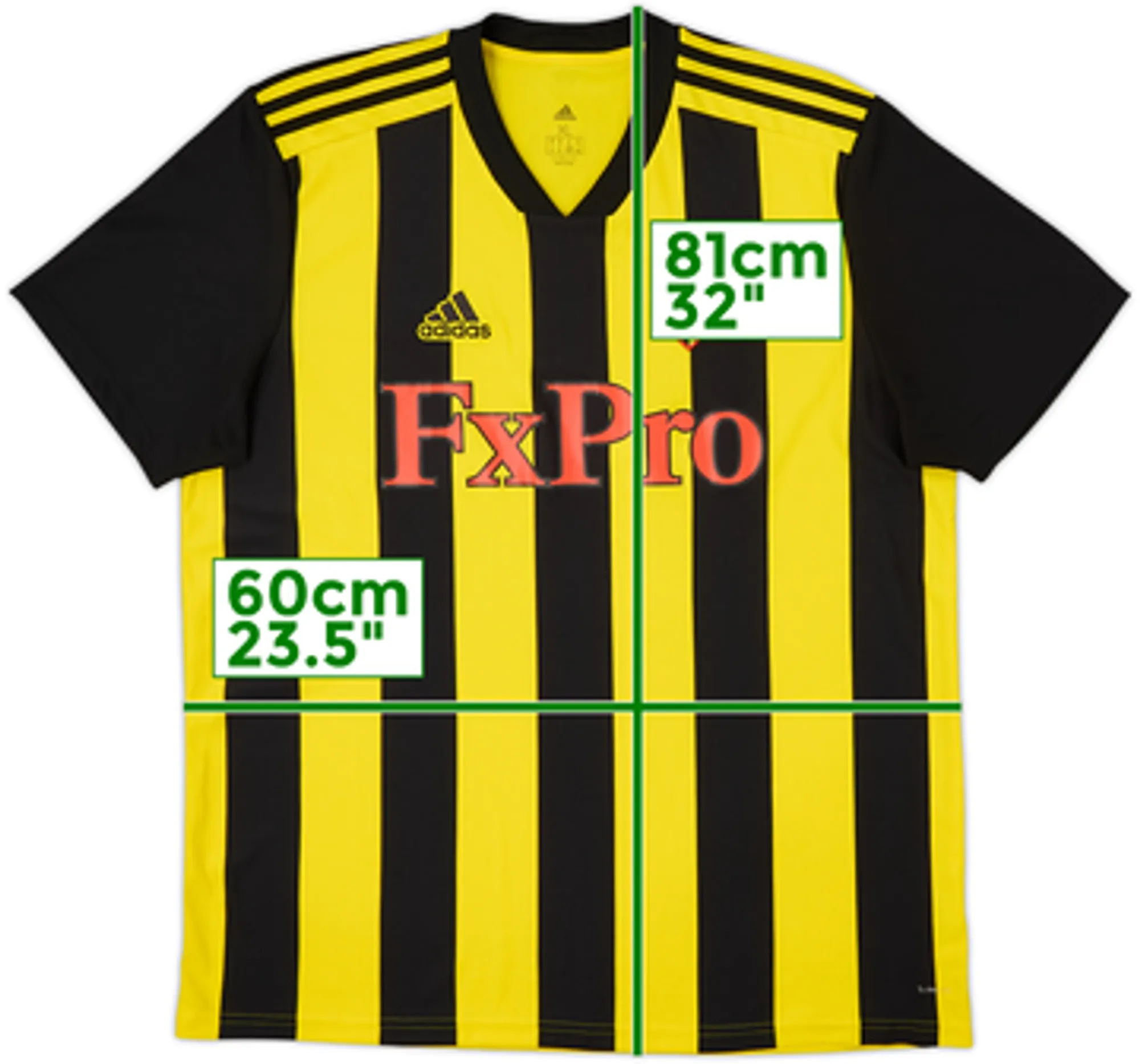2018-19 Watford Home Shirt - 8/10 - (XL)