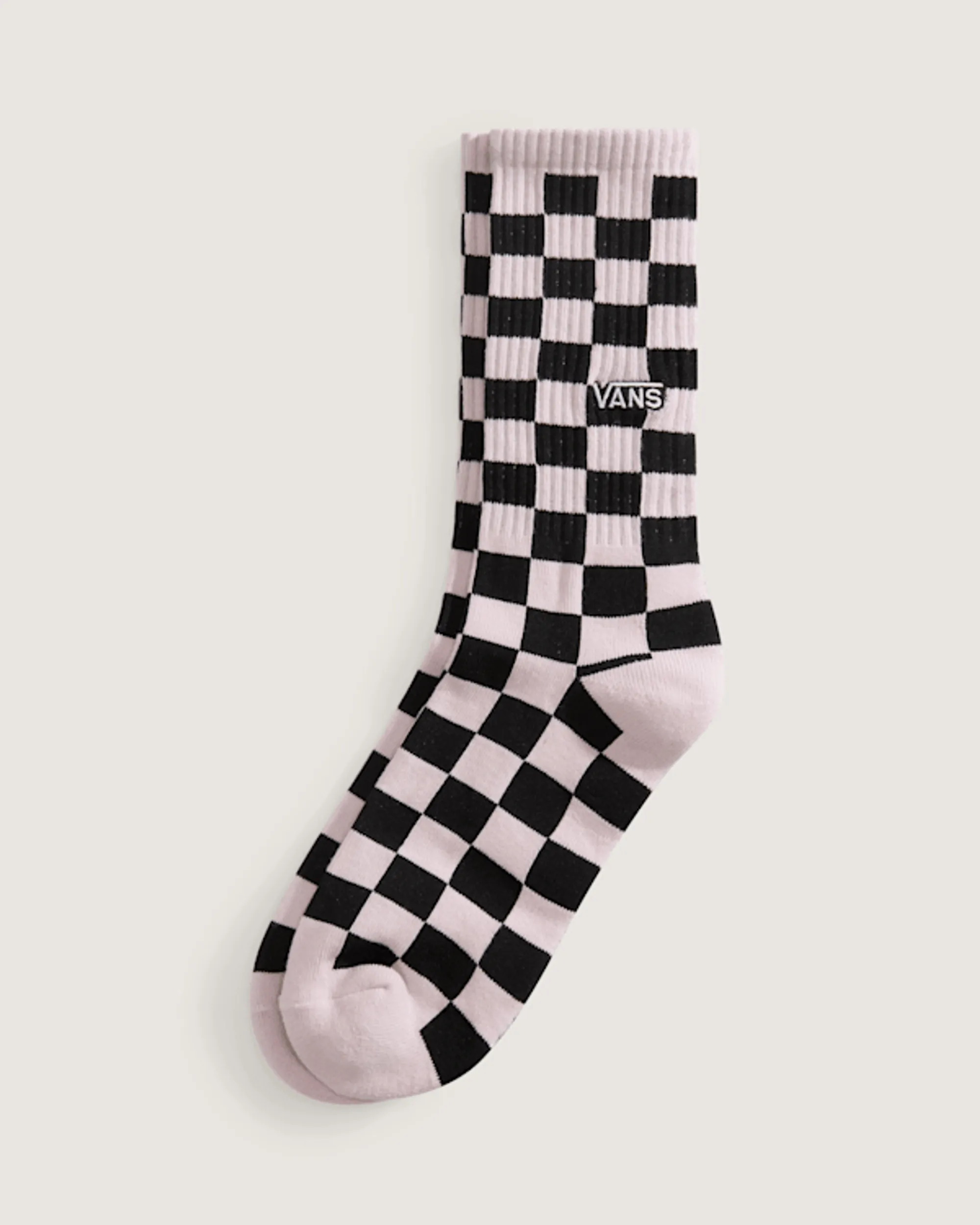 Vans - Checkerboard Crew Sock (1 Pair), Man, Pink