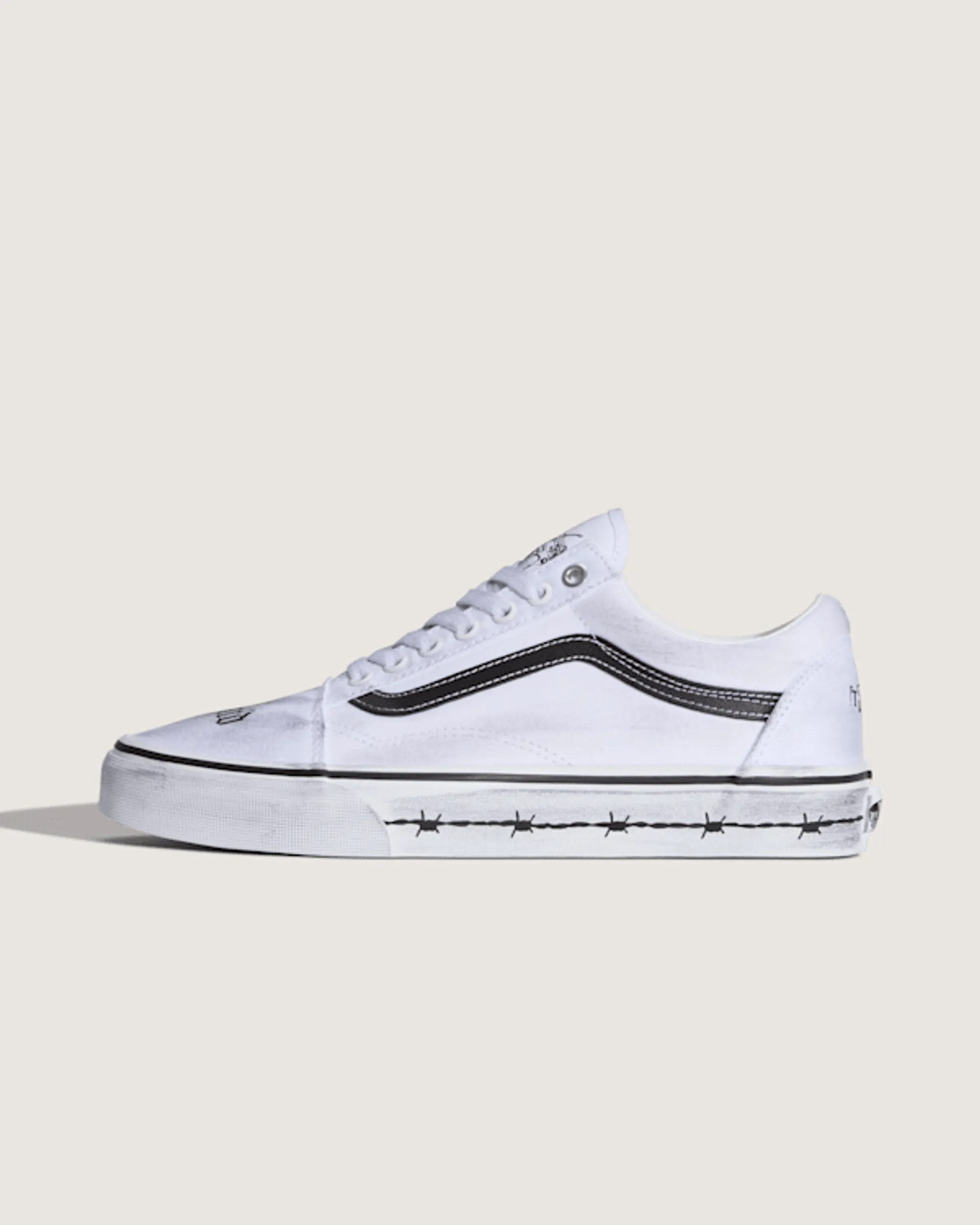 Vans - Vans X Travis Barker Old Skool Shoes, Man, White