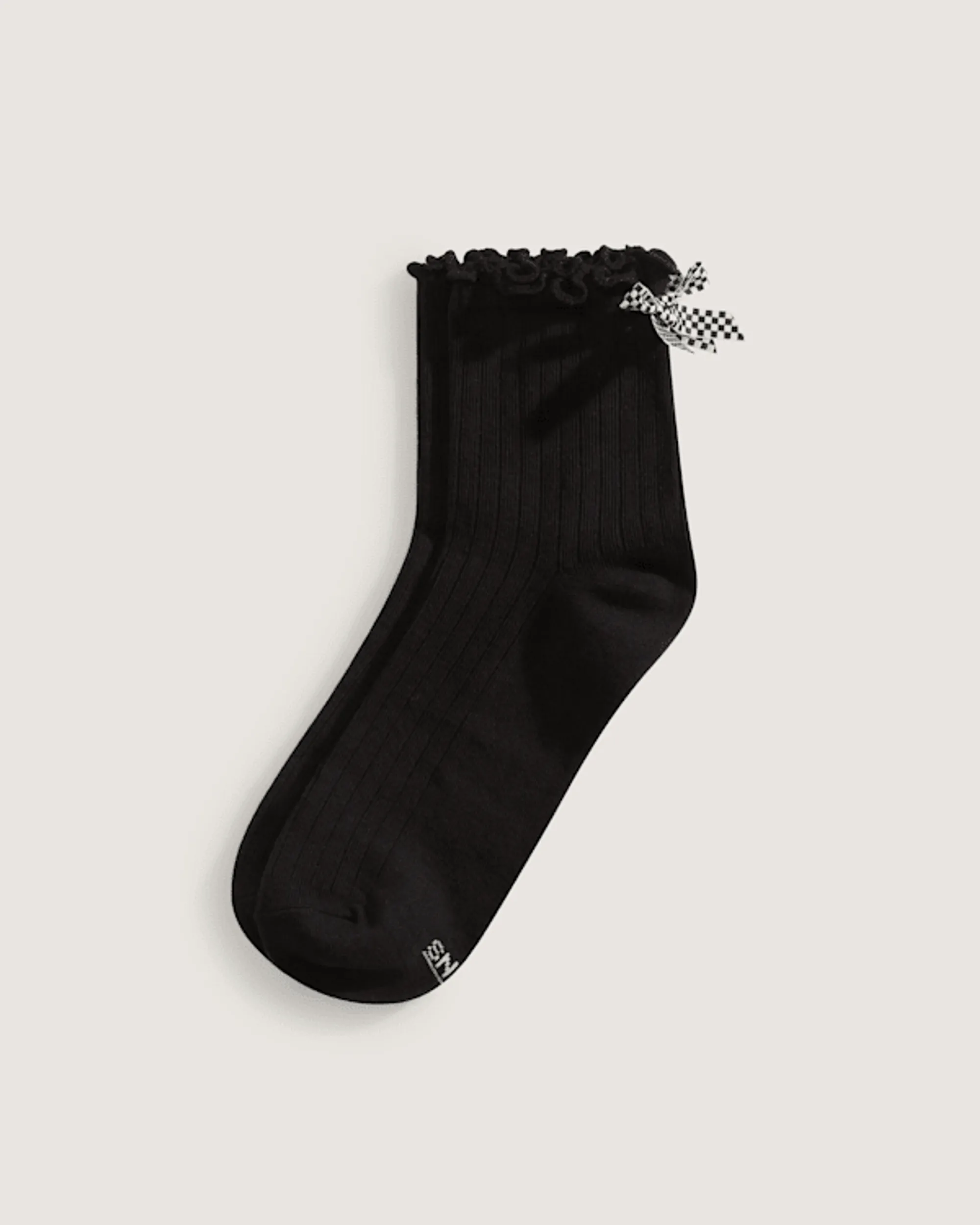 Vans - Bow Back Crew Socks (1 Pair), Man, Black