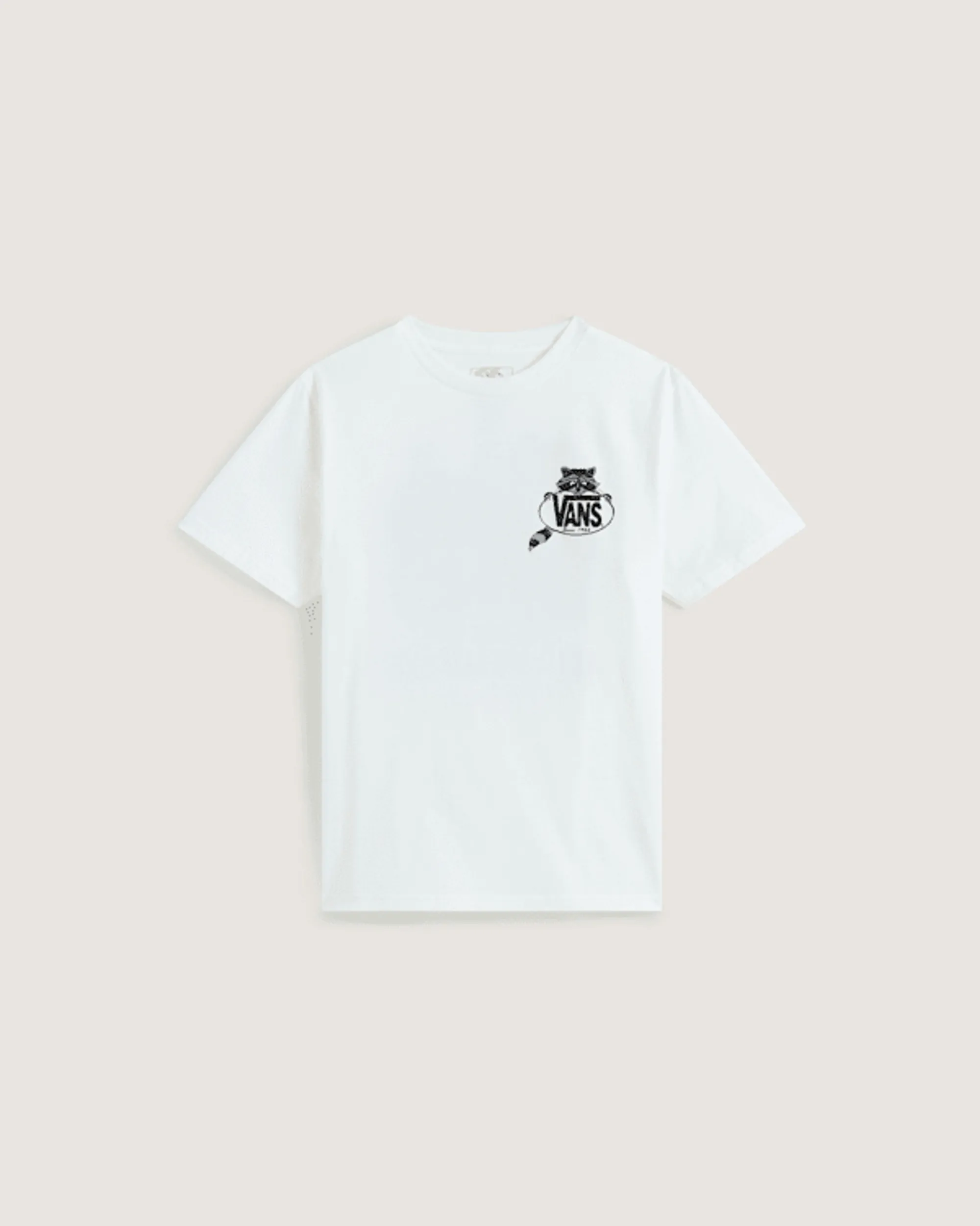 Vans - Kids Dumpster Raccoon T-Shirt (8-14 Years), White
