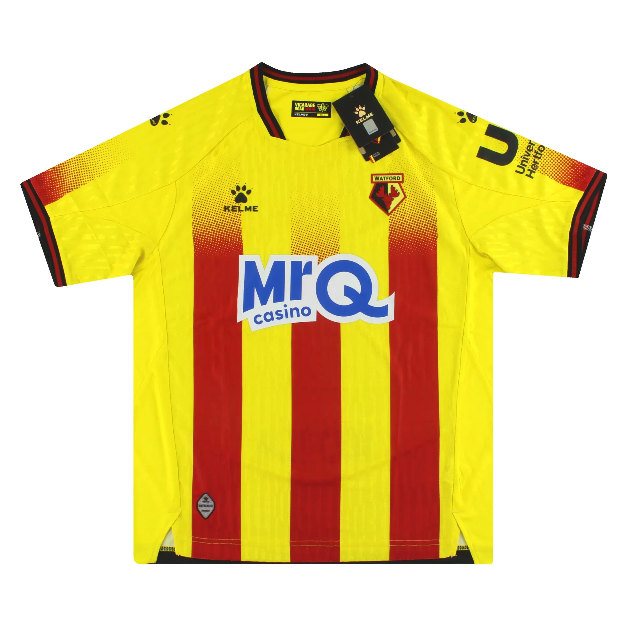 2025-26 Watford Kelme Home Shirt *w/tags* - Watford / w/tags 