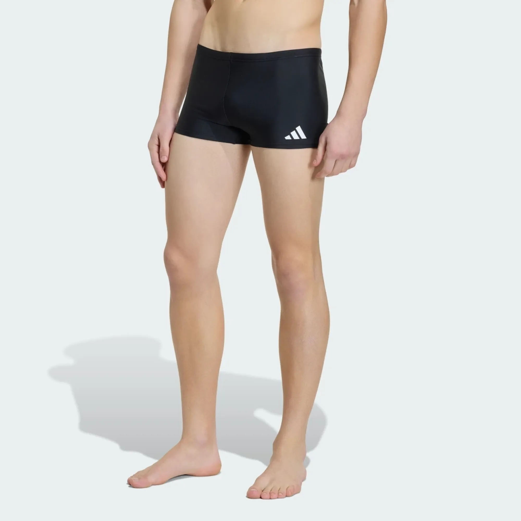 Adidas Performance Solid Swim Boxers In Black