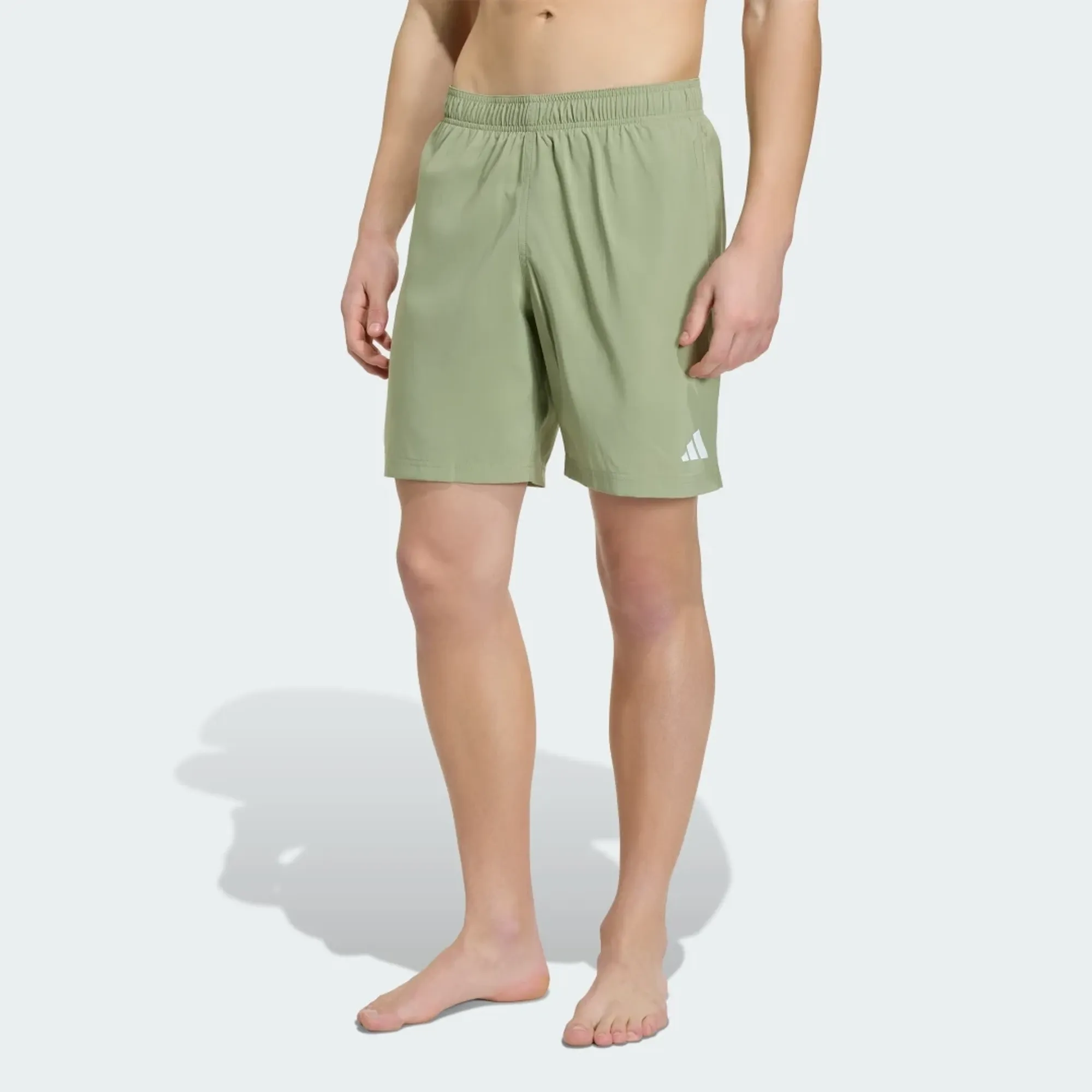 Adidas Performance Swim Shorts 8 Inch In Tent Green