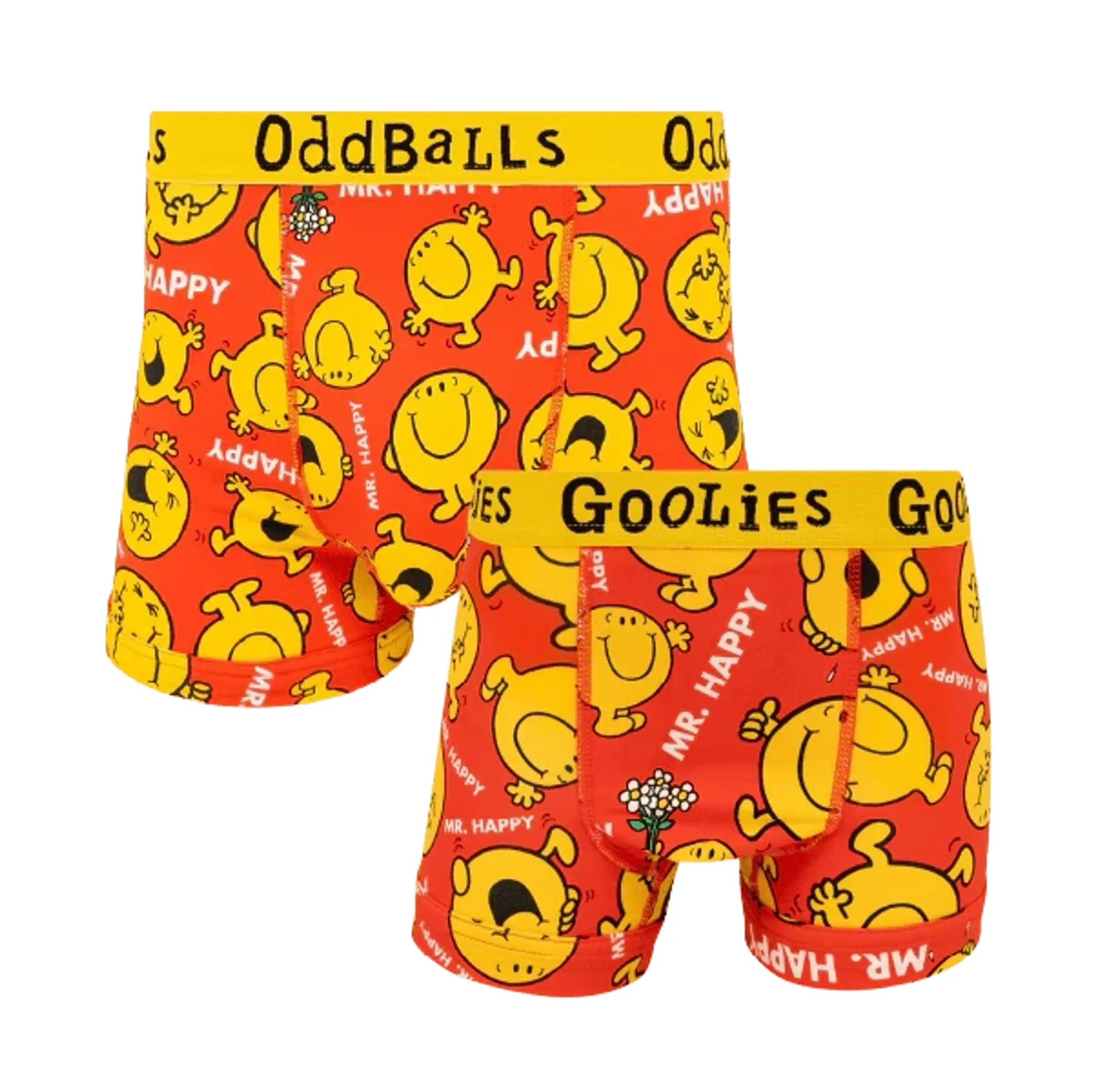 Mr Happy - Dad & Lad Boxer Shorts Bundle