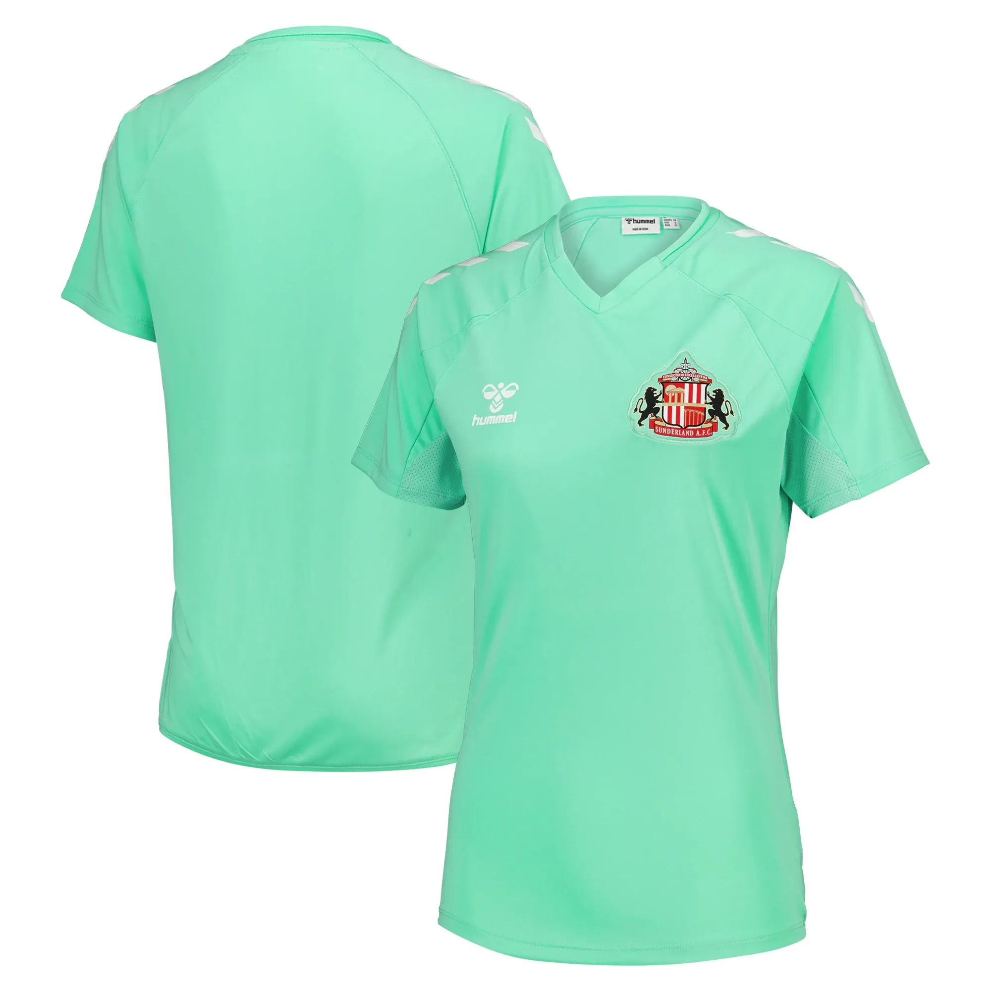 Sunderland Hummel Training Jersey - Green - Womens