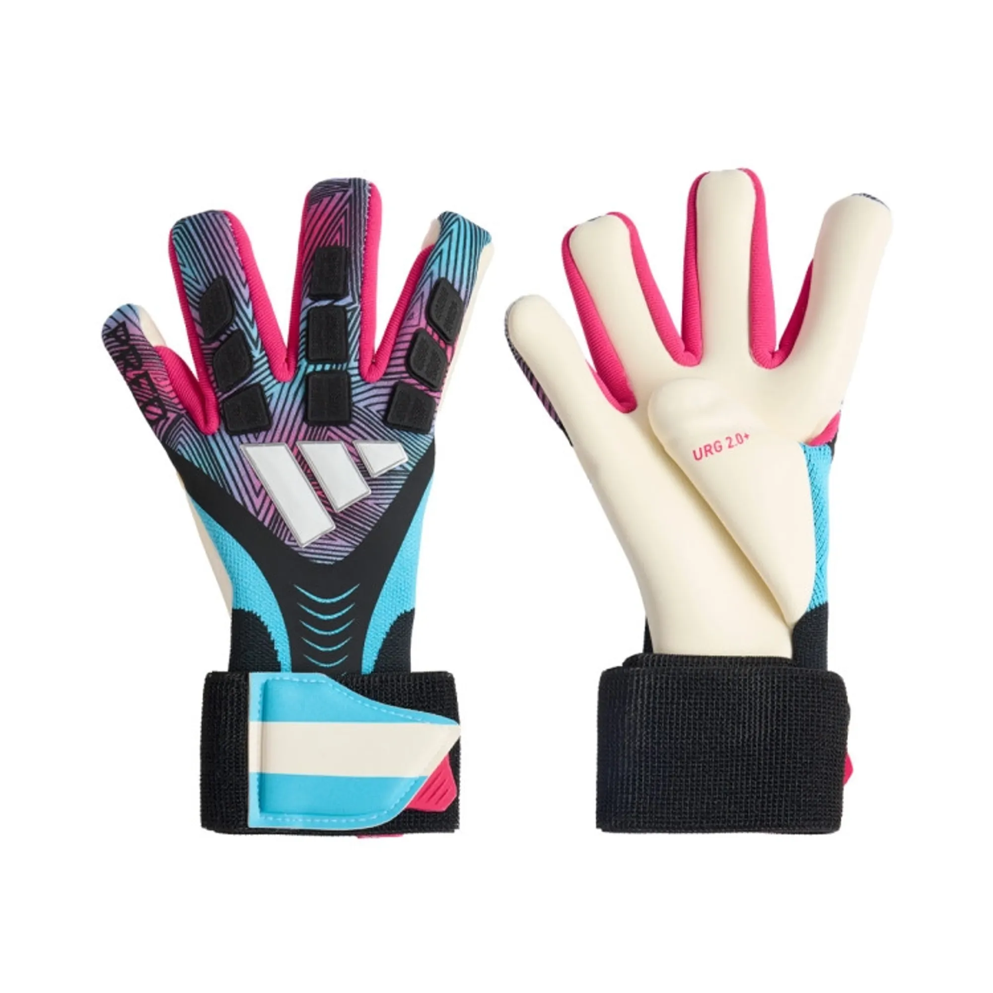 Adidas Goalkeeper Gloves Predator Pro Strap - ['Black']