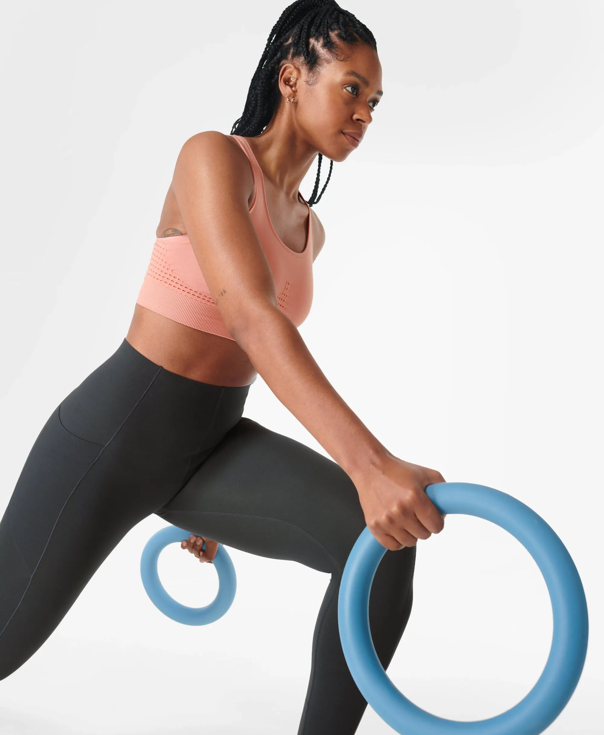 Sweaty Betty Stamina Sports Bra, Pink, Women's XS