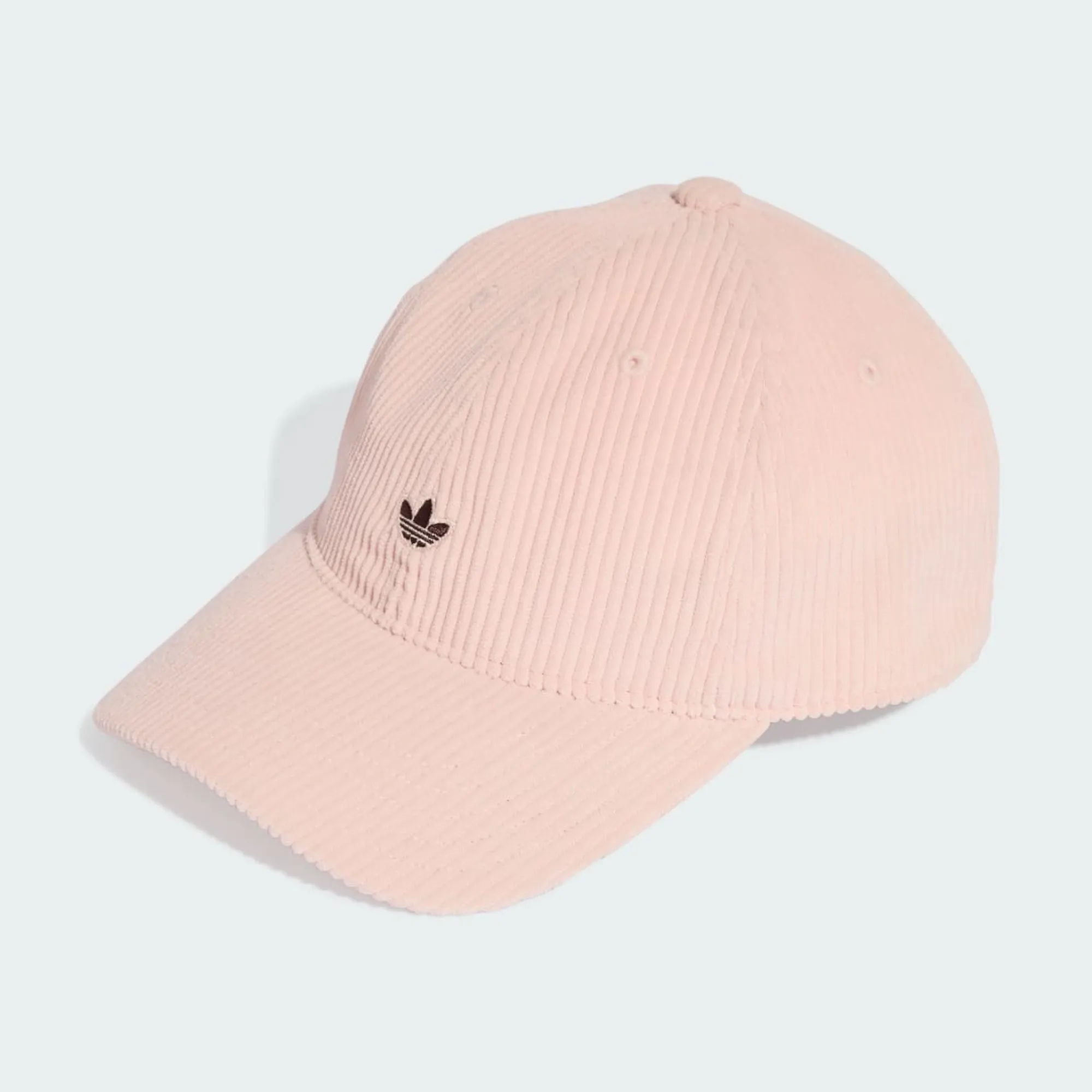 Adidas Originals Cord Baseball Cap In Pink