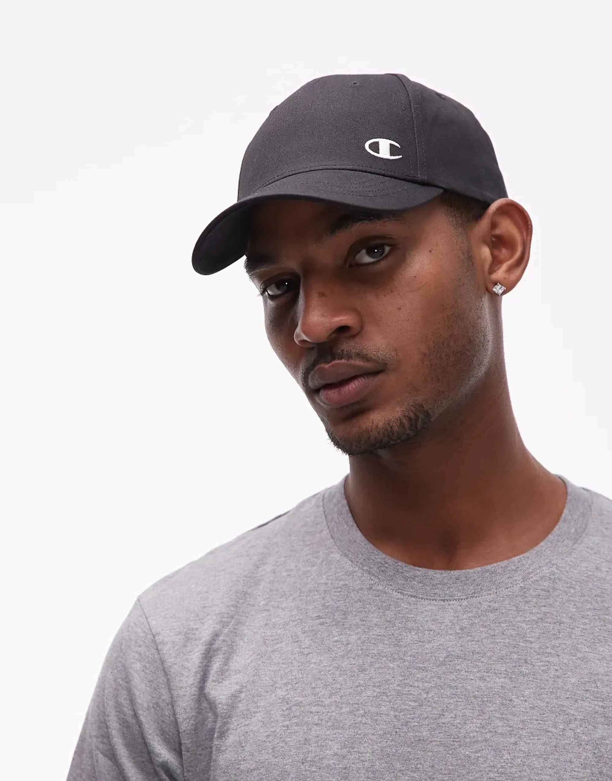 Champion Baseball Cap In Black