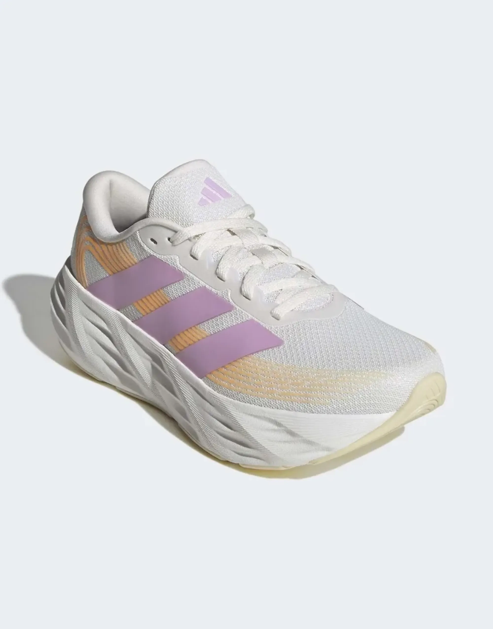 Adidas Performance Galaxy 8 Running Shoes In Cloud White / Bliss Lilac