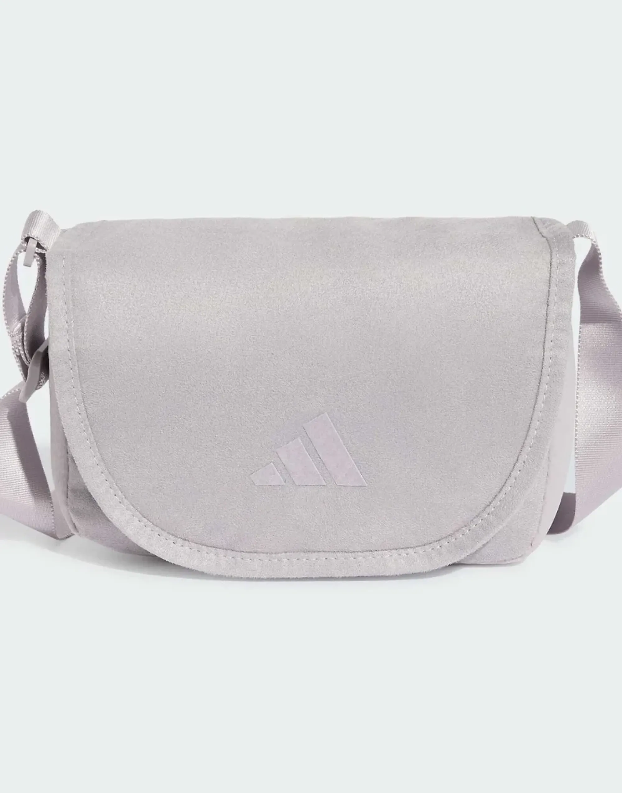Adidas Performance Soft Lux Cross Body Bag In Glory Grey