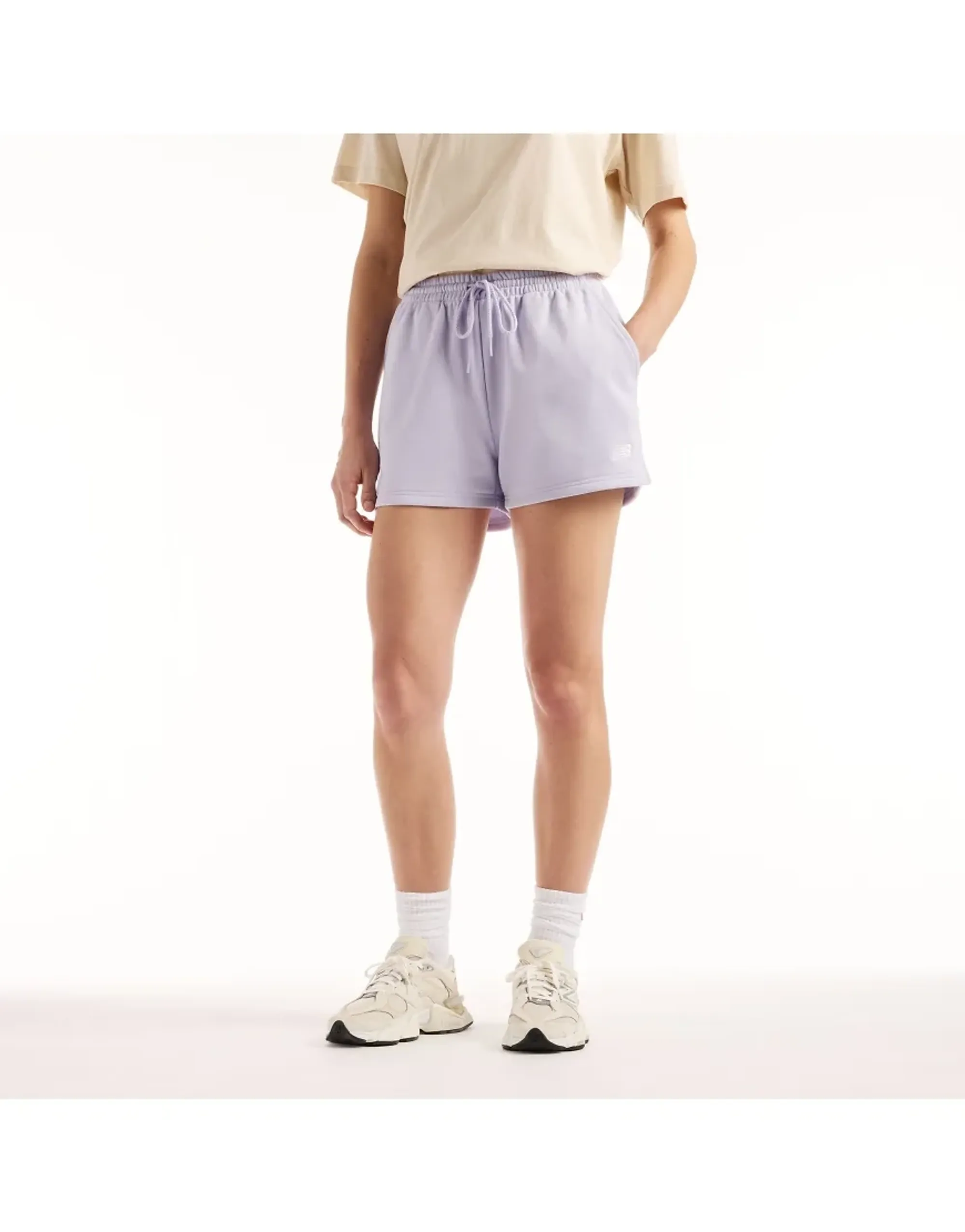 New Balance Sport Essentials French Terry Short In Smoked Violet-Purple