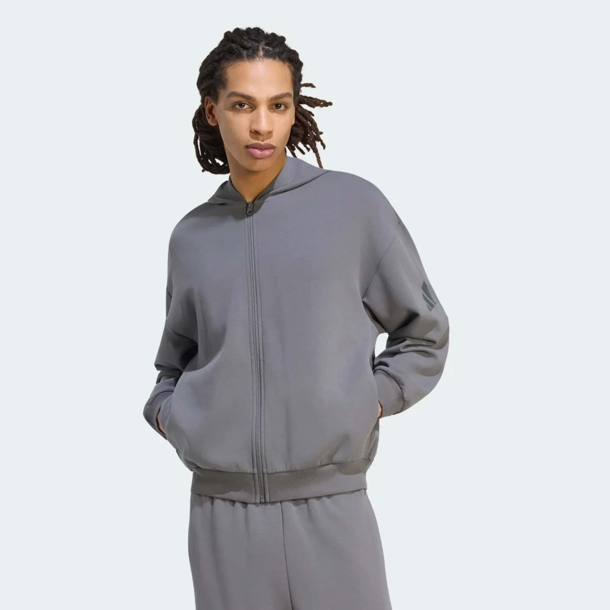 adidas SOFT LUX FULL-ZIP HOODIE