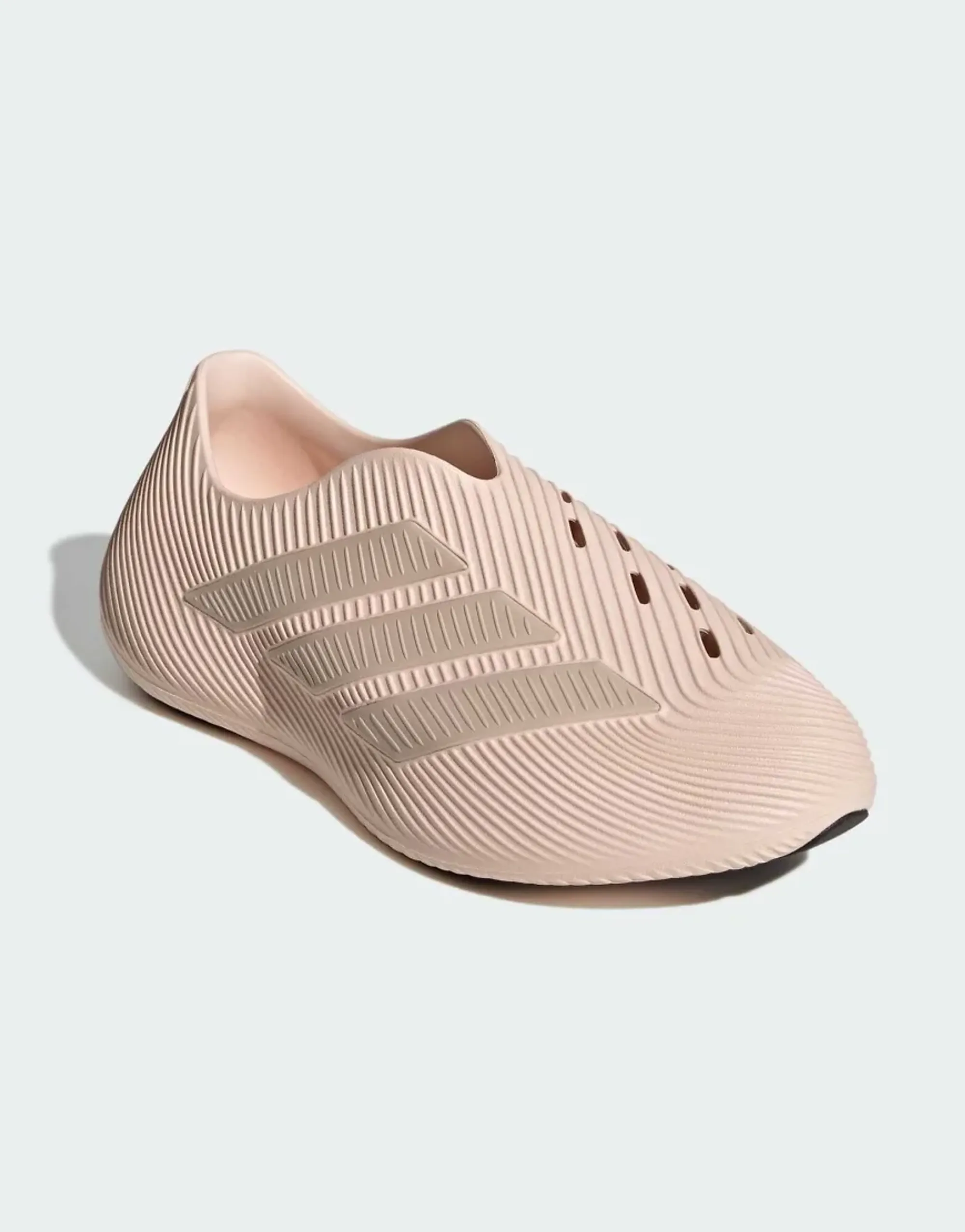 Adidas Performance Purechill Slides In Wonder Quartz / Wonder Taupe-Silver