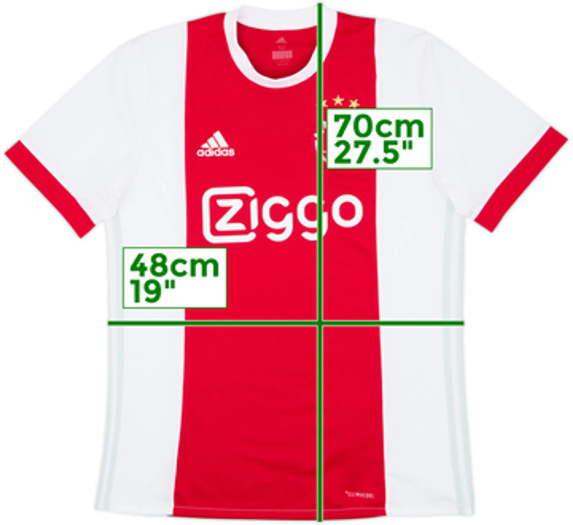 2017-18 Ajax Home Shirt - 10/10 - (M)