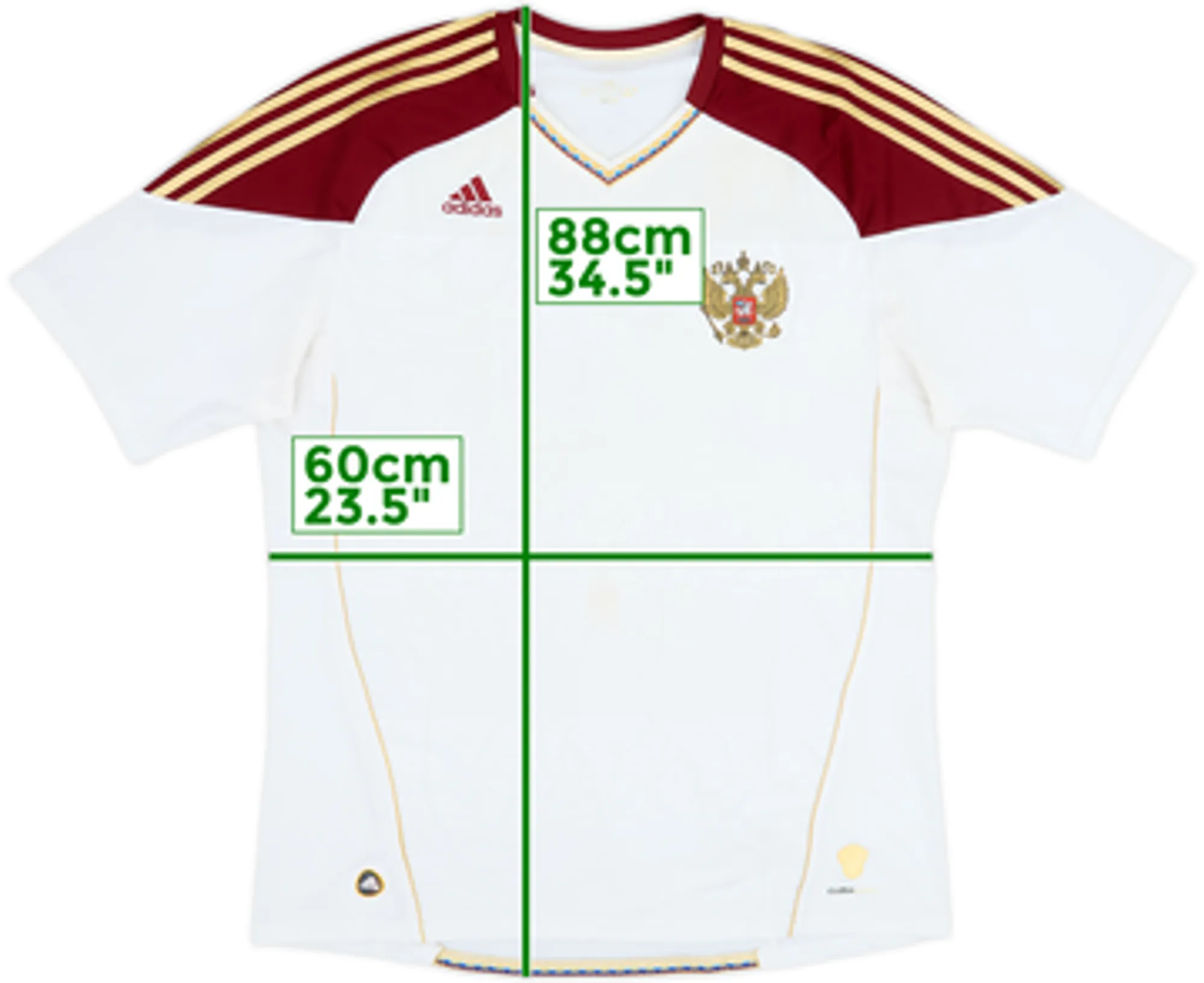 2010-11 Russia Away Shirt - 6/10 - (XXL)