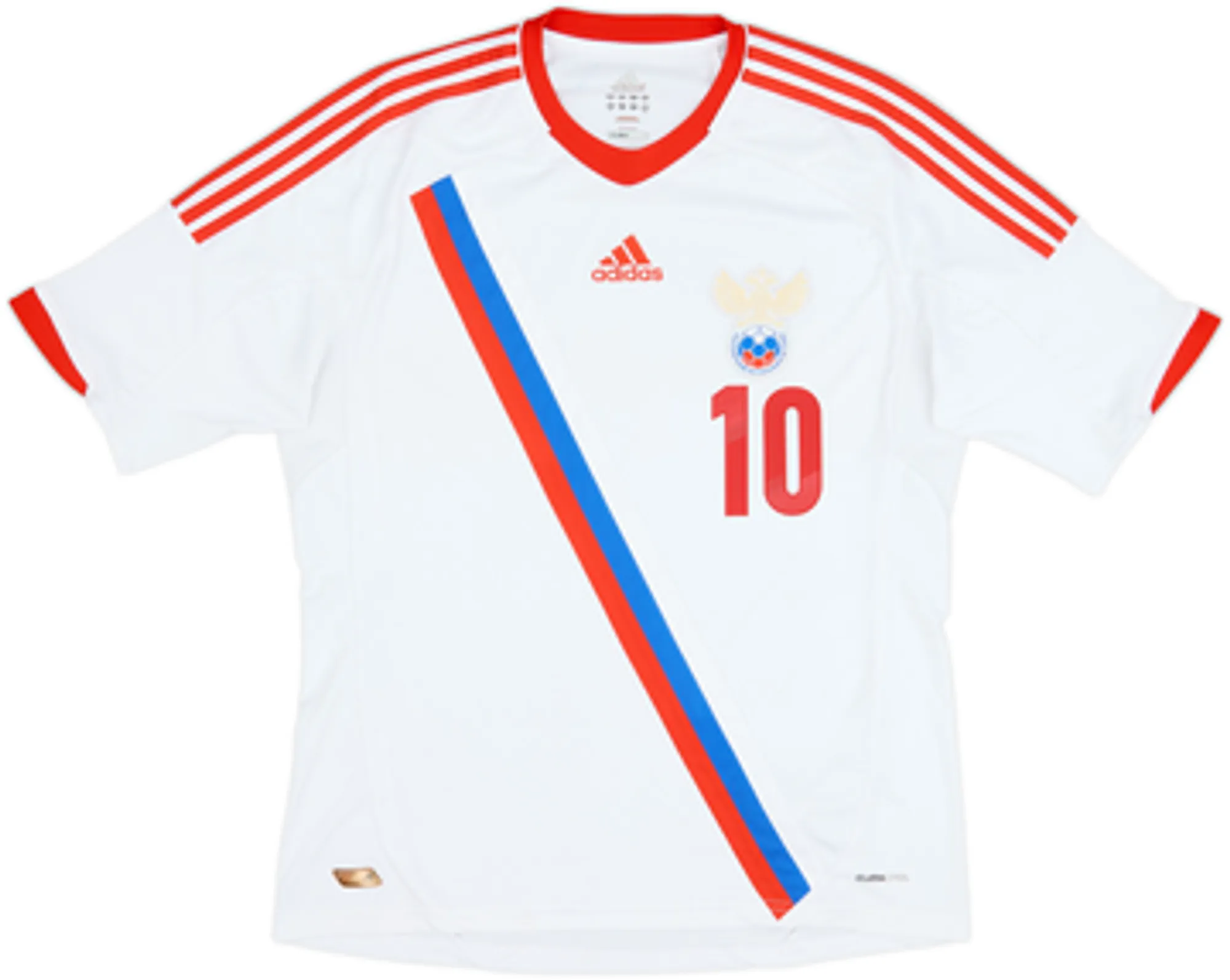 2012-14 Russia Away Shirt Arshavin #10 - 8/10 - (M)