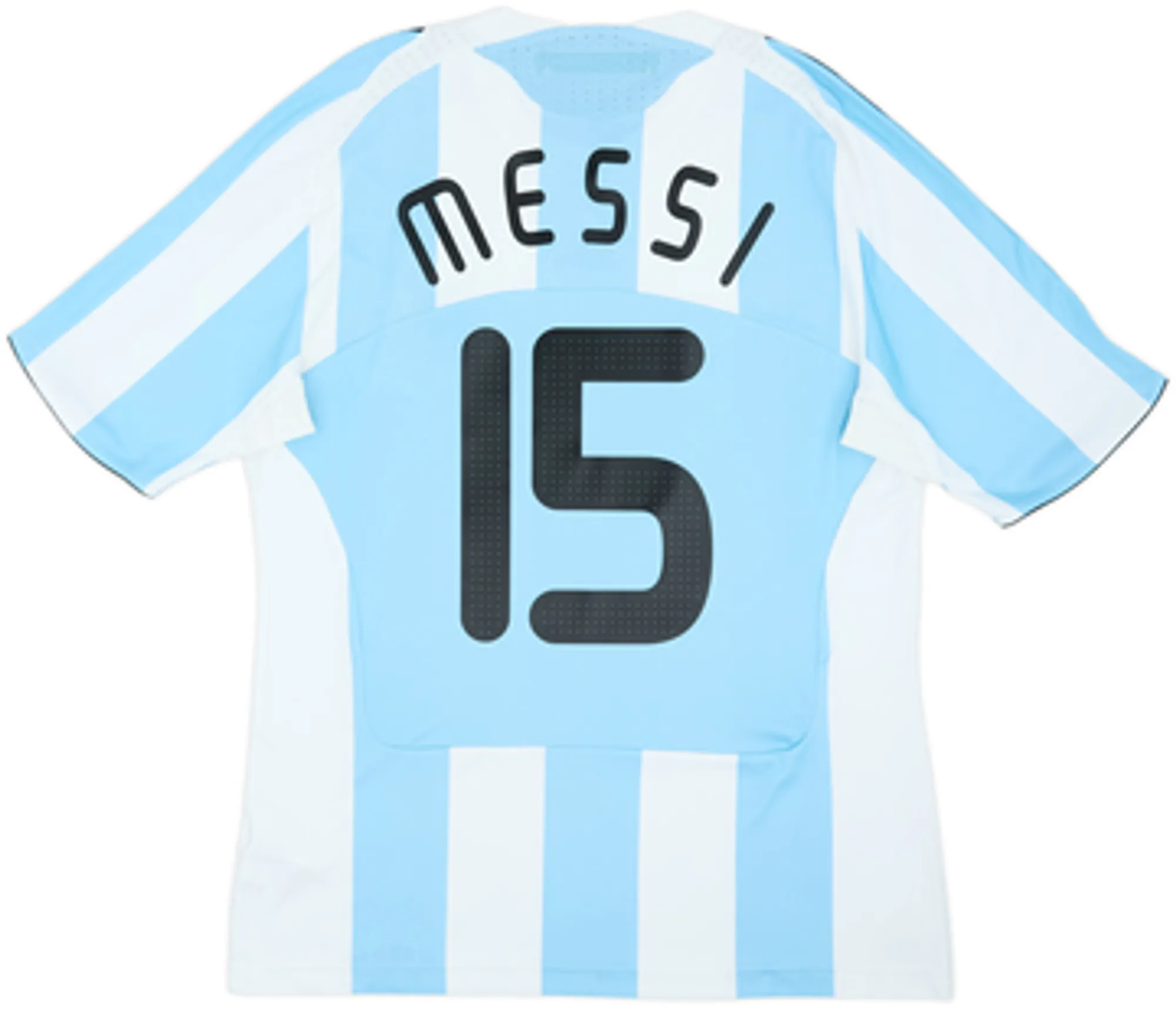 2007-09 Argentina Home Shirt Messi #15VM