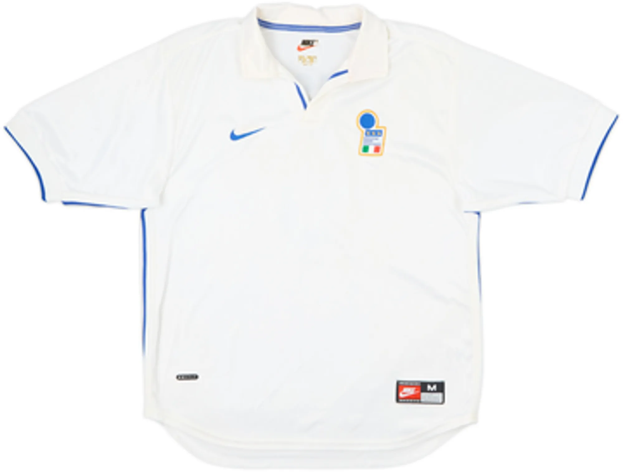 1997-98 Italy Away Shirt Nesta #6 - 6/10 - (M)