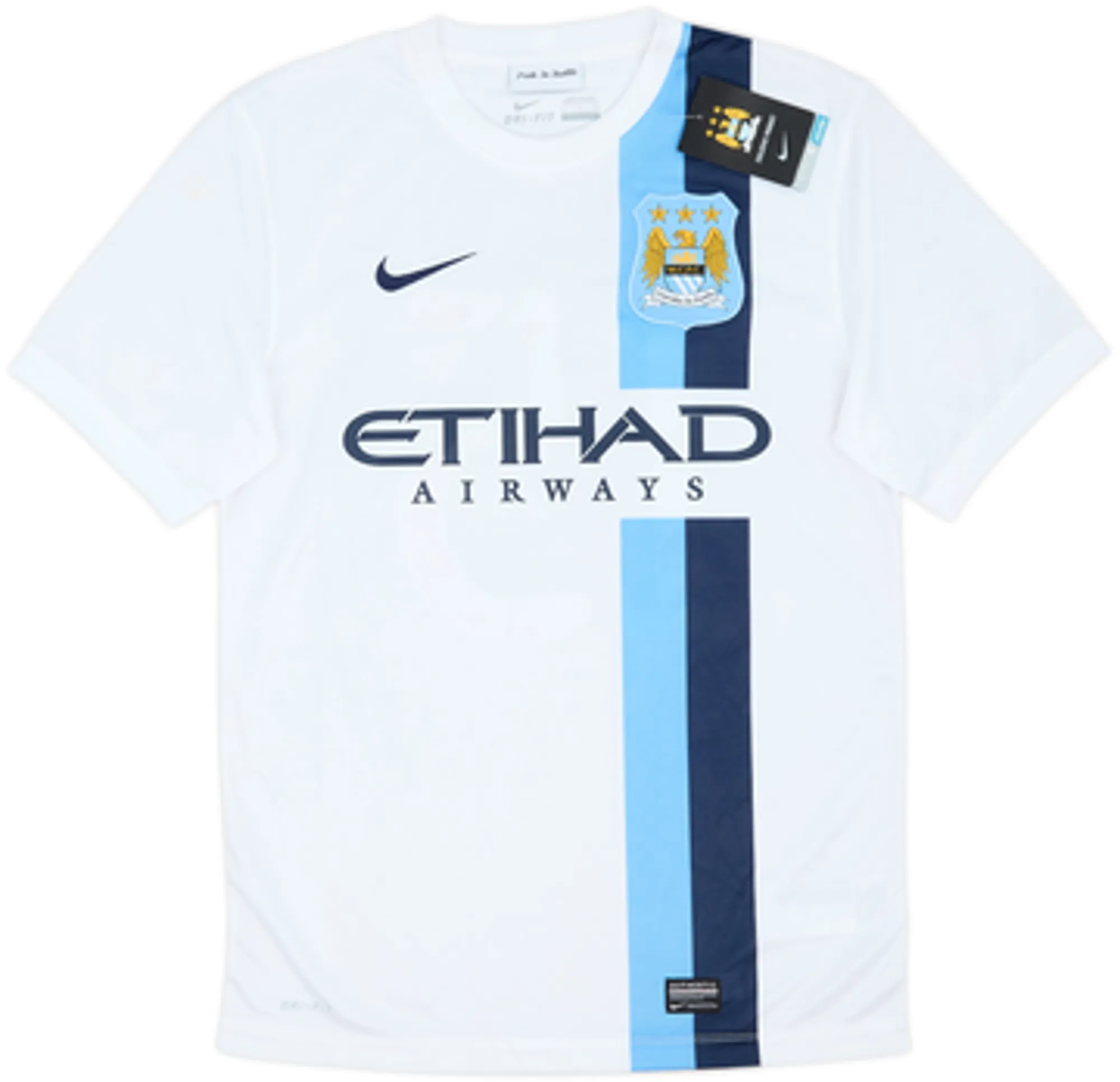 2013-14 Manchester City Third Shirt J. Navas #15 (S)